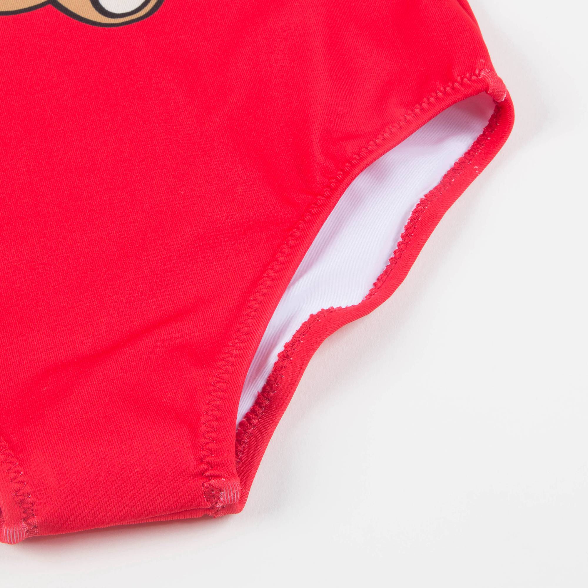 Girls Poppy Red Bathing Suit