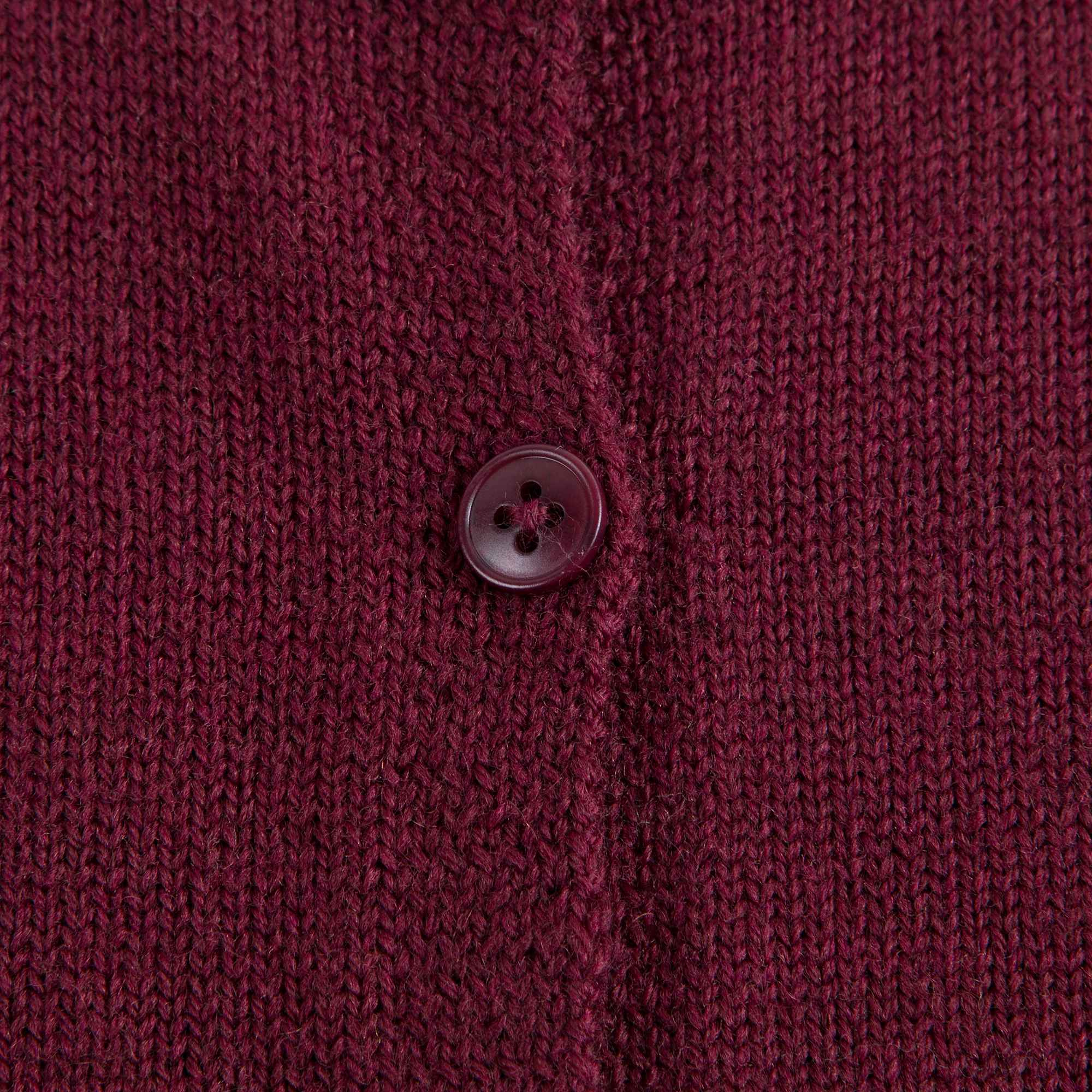 Girls Red Wine Cardigan
