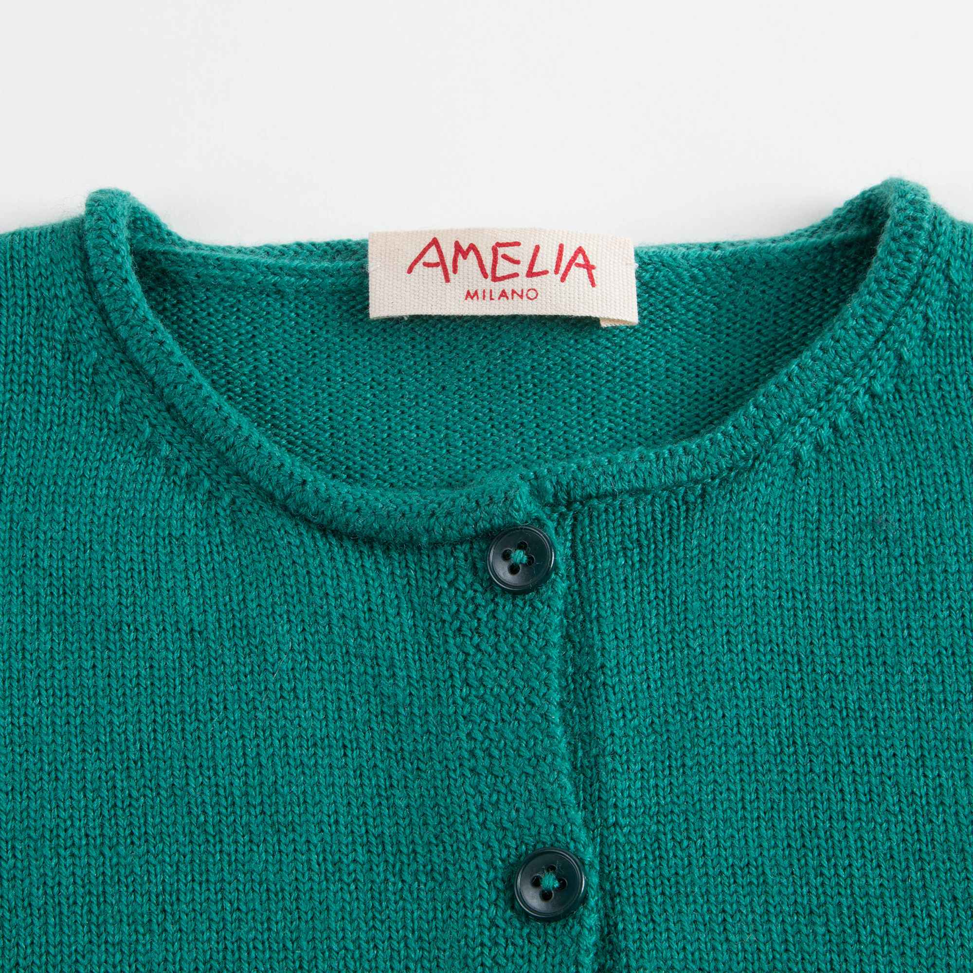 Girls Mint Blue Cardigan