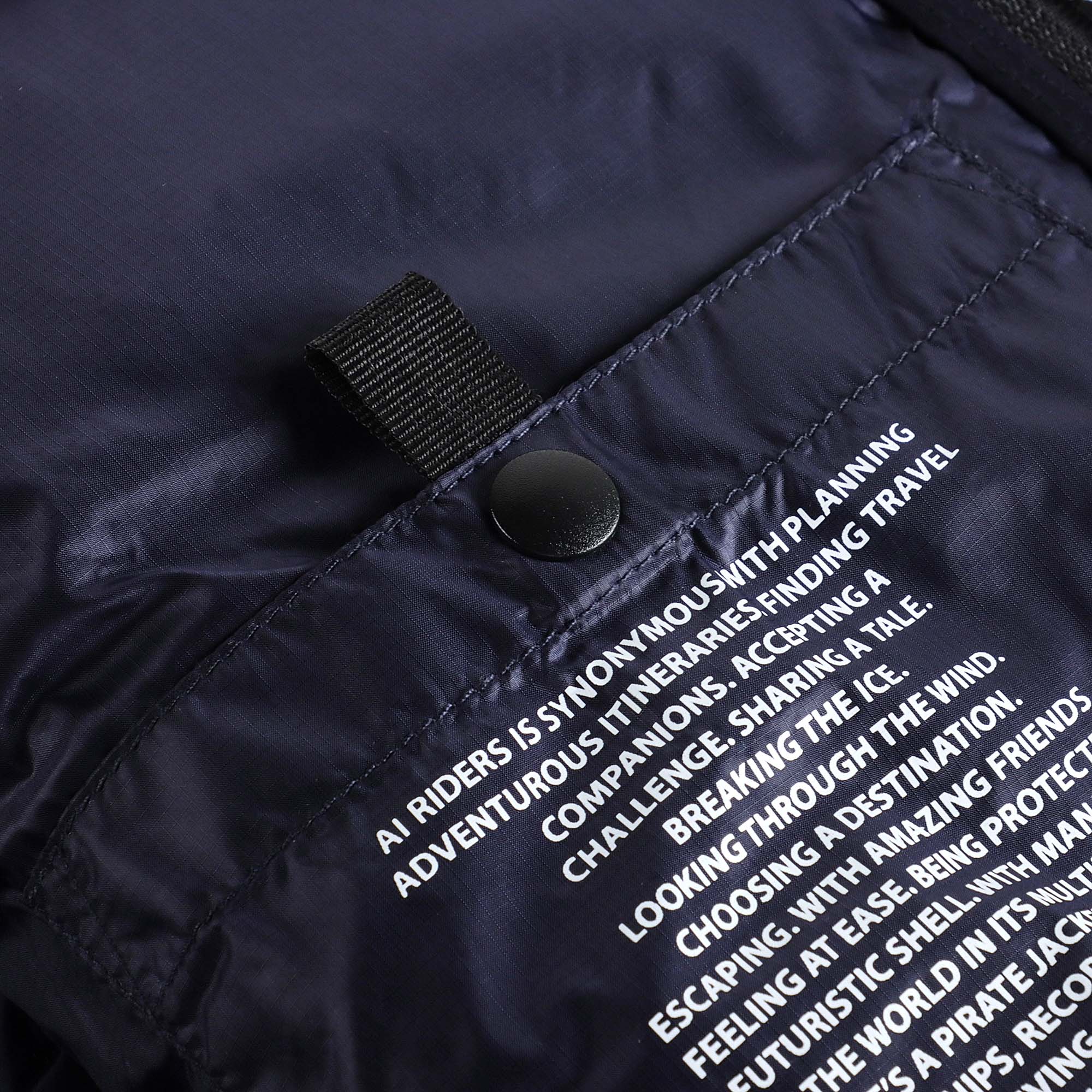 Boys & Girls Navy Padded Down Jacket