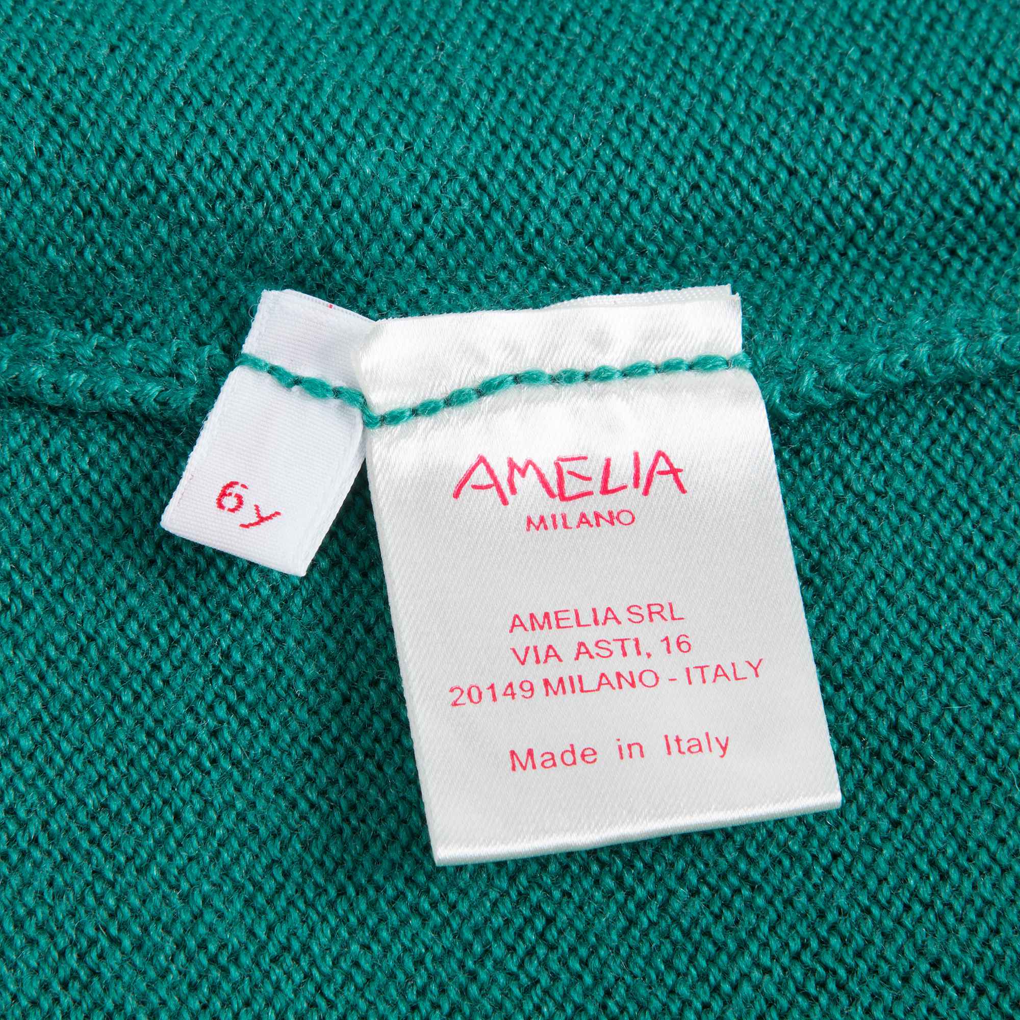Girls Mint Blue Cardigan