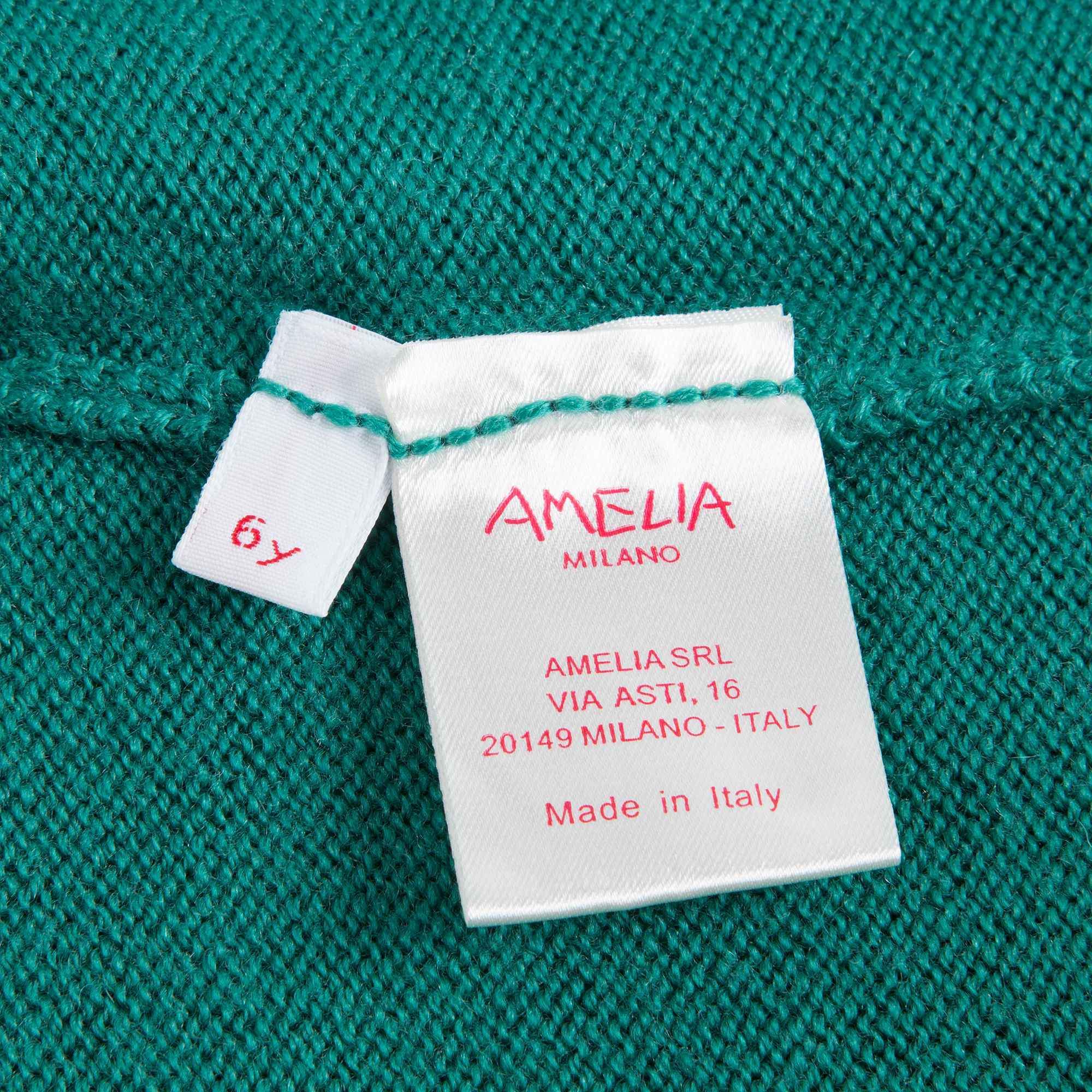 Girls Mint Blue Cardigan