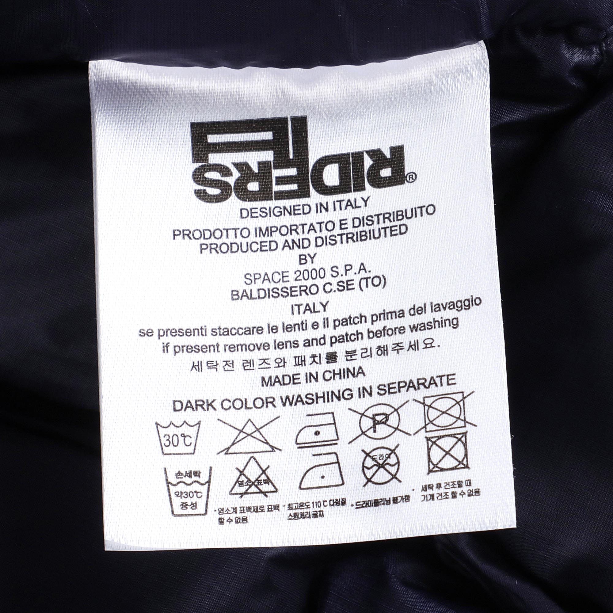 Boys & Girls Navy Padded Down Jacket