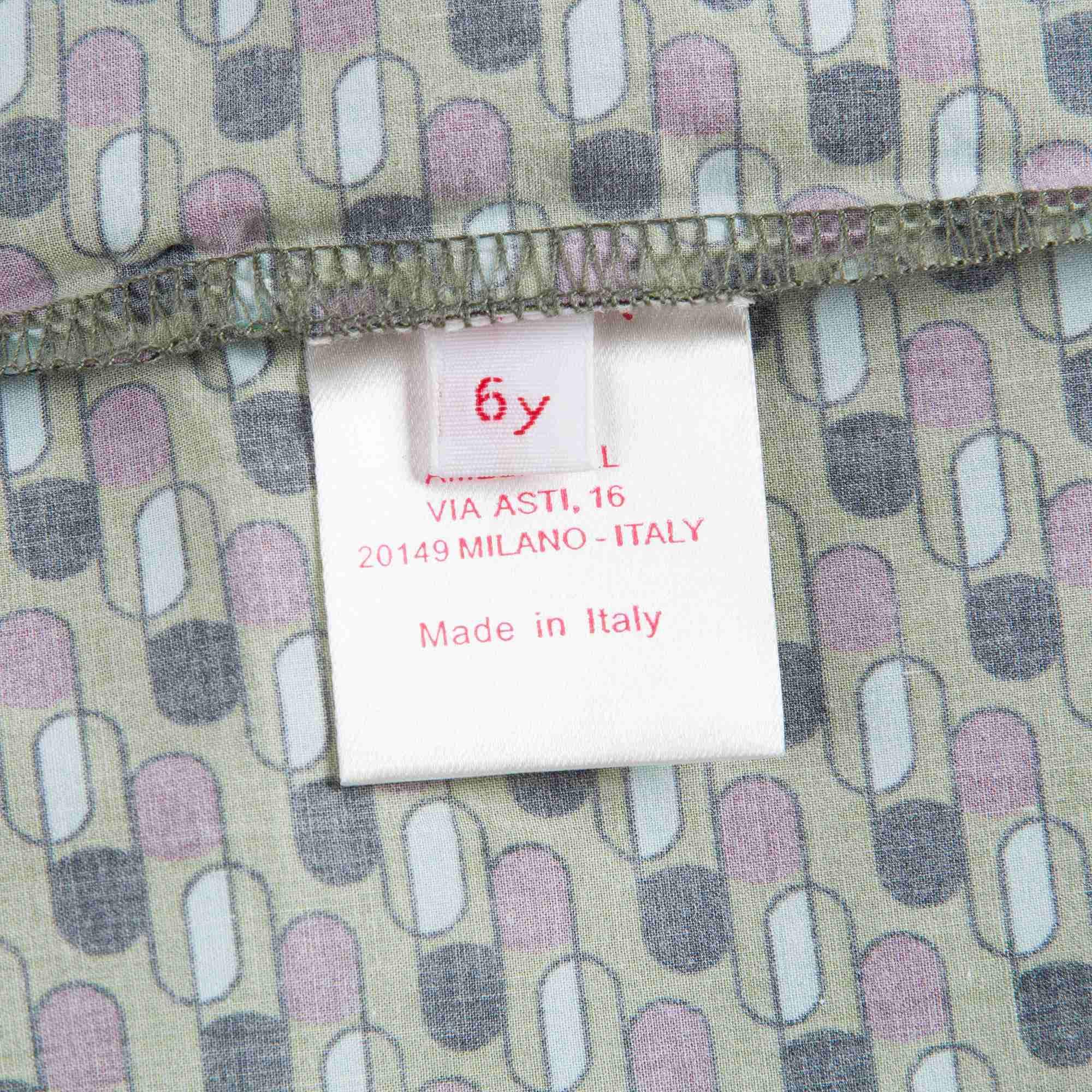 Girls & Boys Crater Neck Shirt