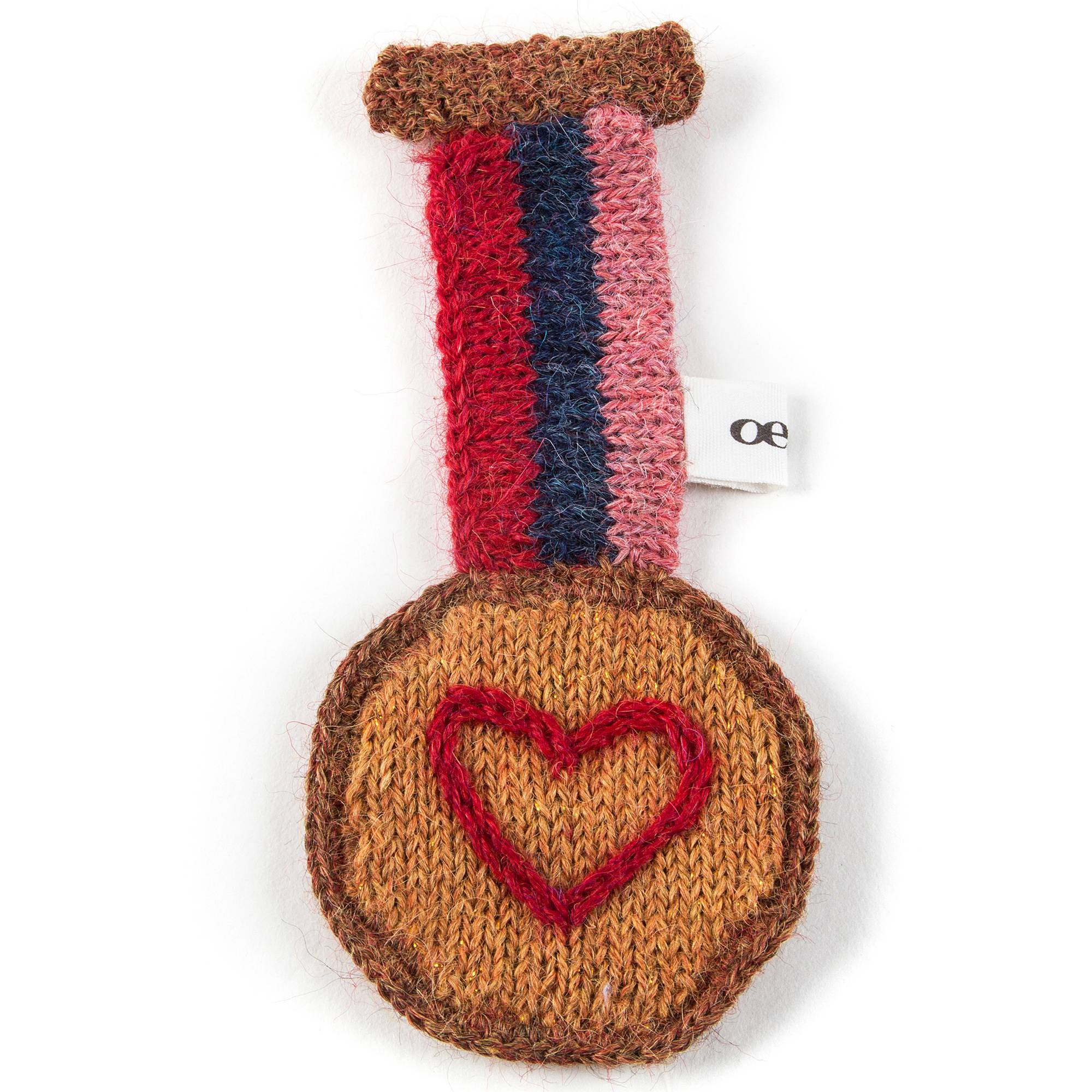 Heart Medal Pin