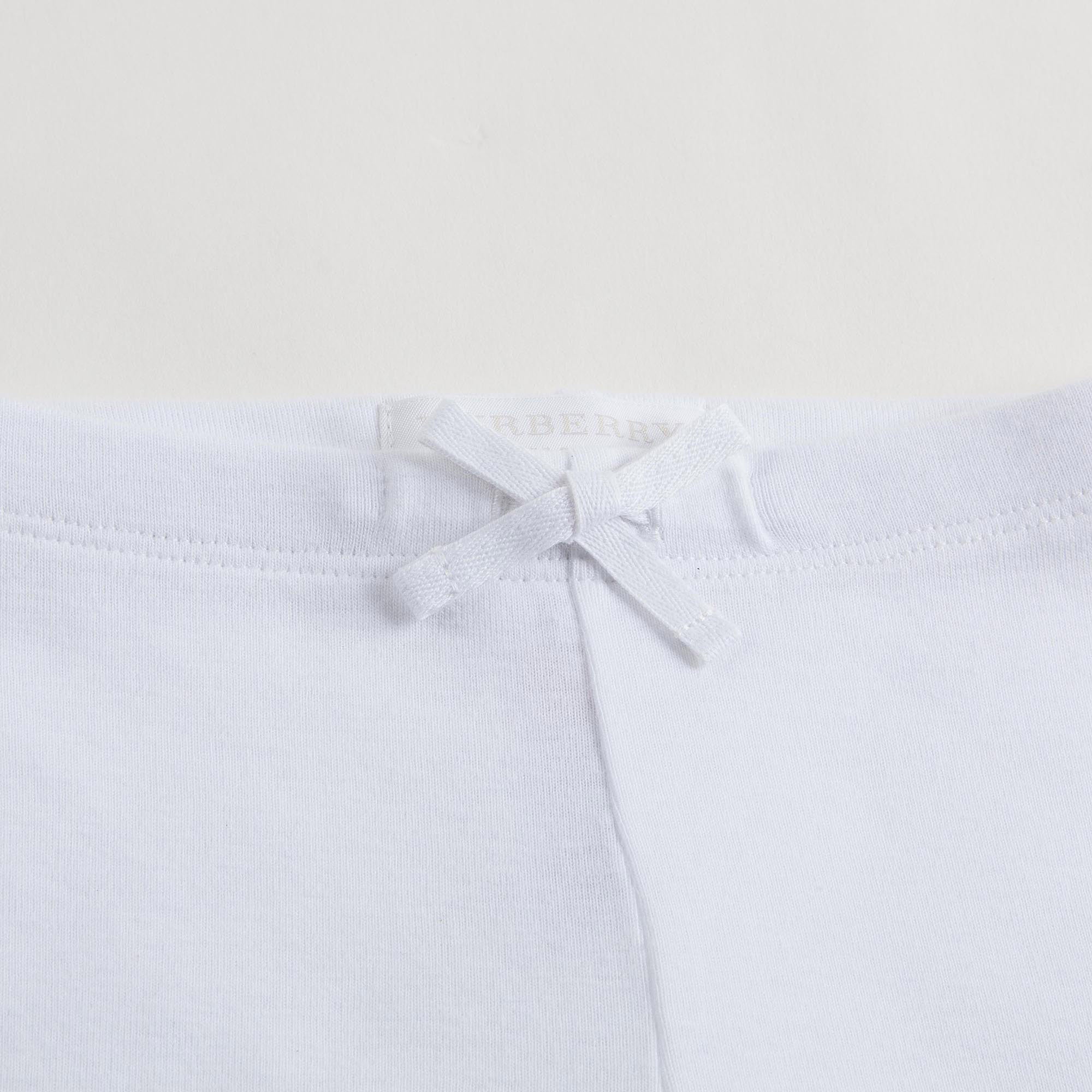 Baby White Top & Trousers 2 Piece Gift Set - CÉMAROSE | Children's Fashion Store - 10