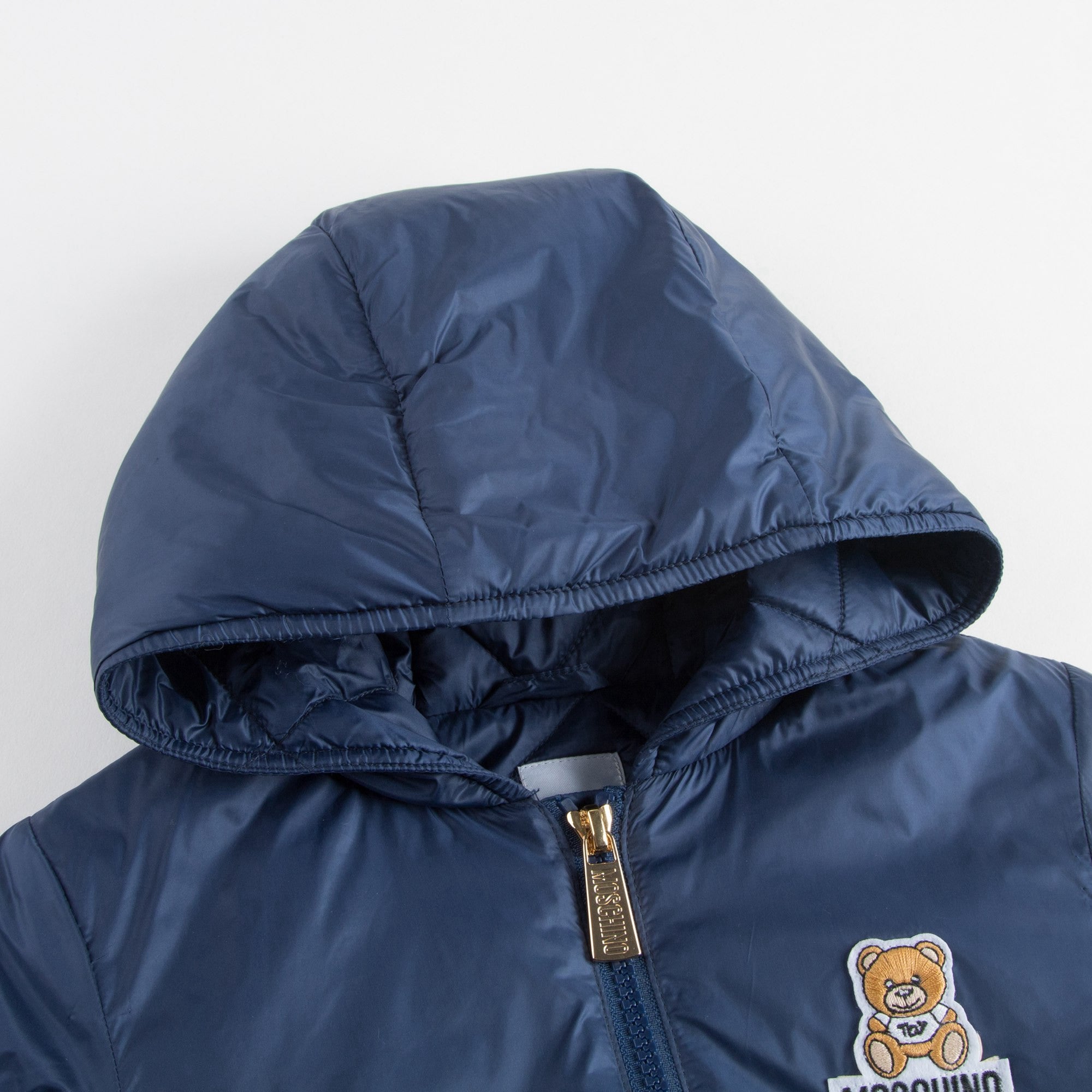 Baby Boys Blue Padded Showerproof Jacket