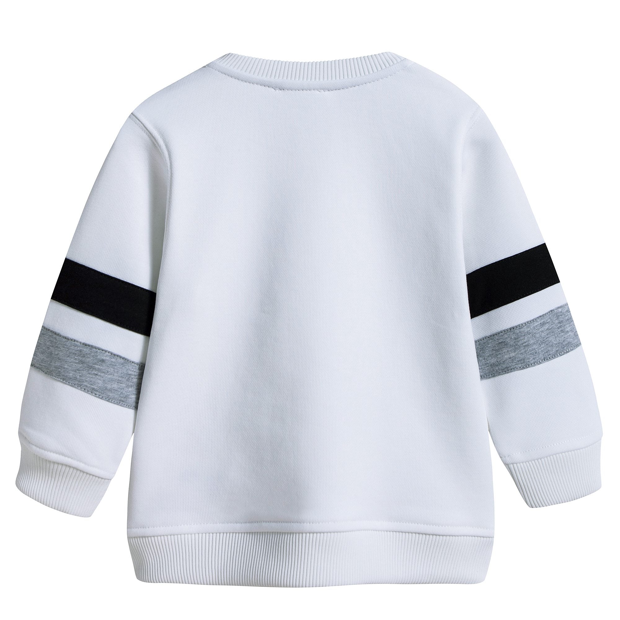 Baby White Logo Sweatshirt