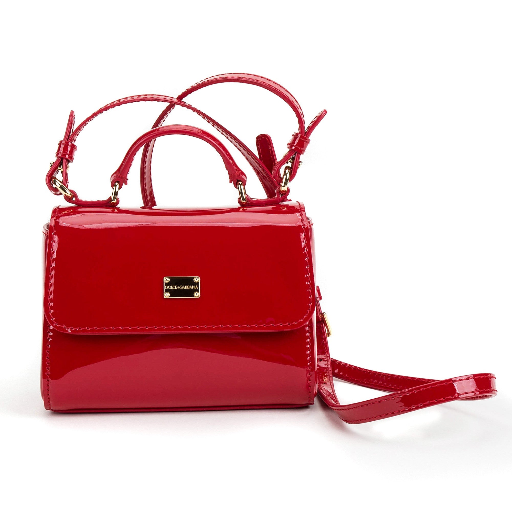 Girls Red Calf Bag