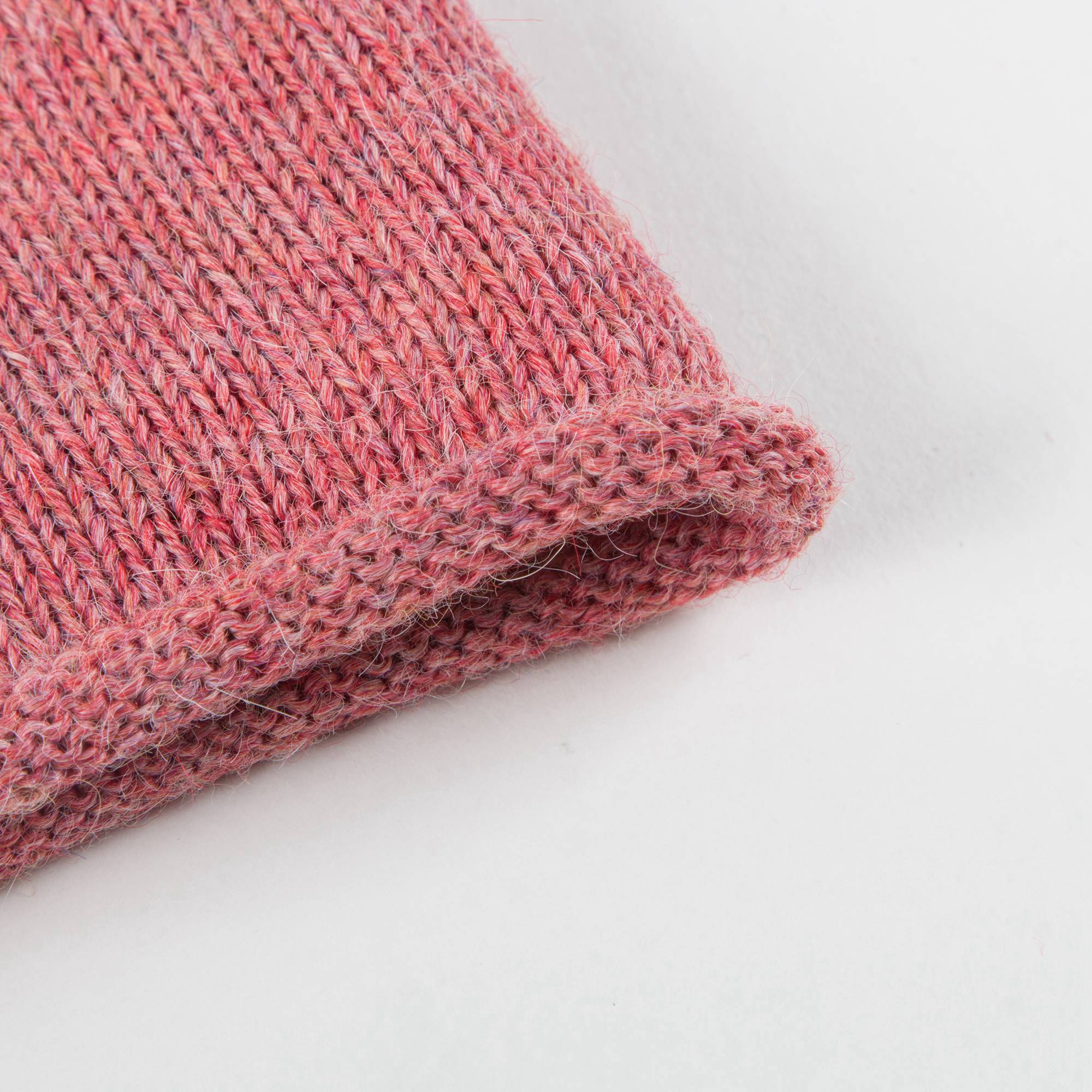 Baby Rose Pink Alpaca Wool Crown