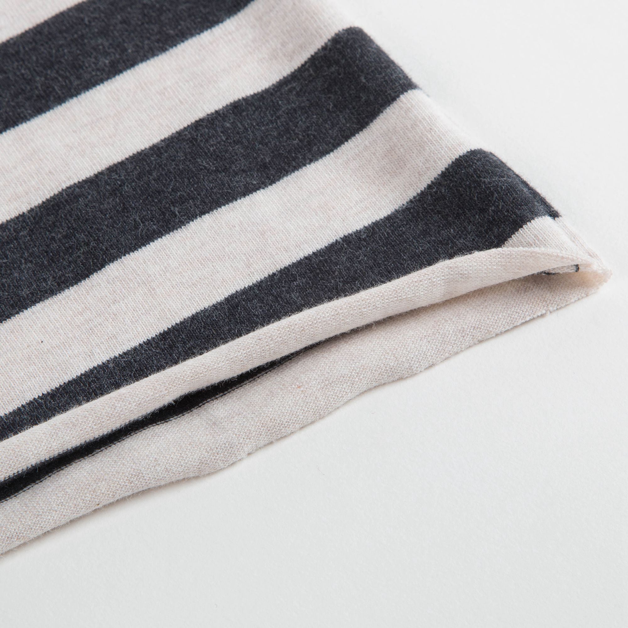 Girls & Boys Stripes Flared Sleeves T-shirt