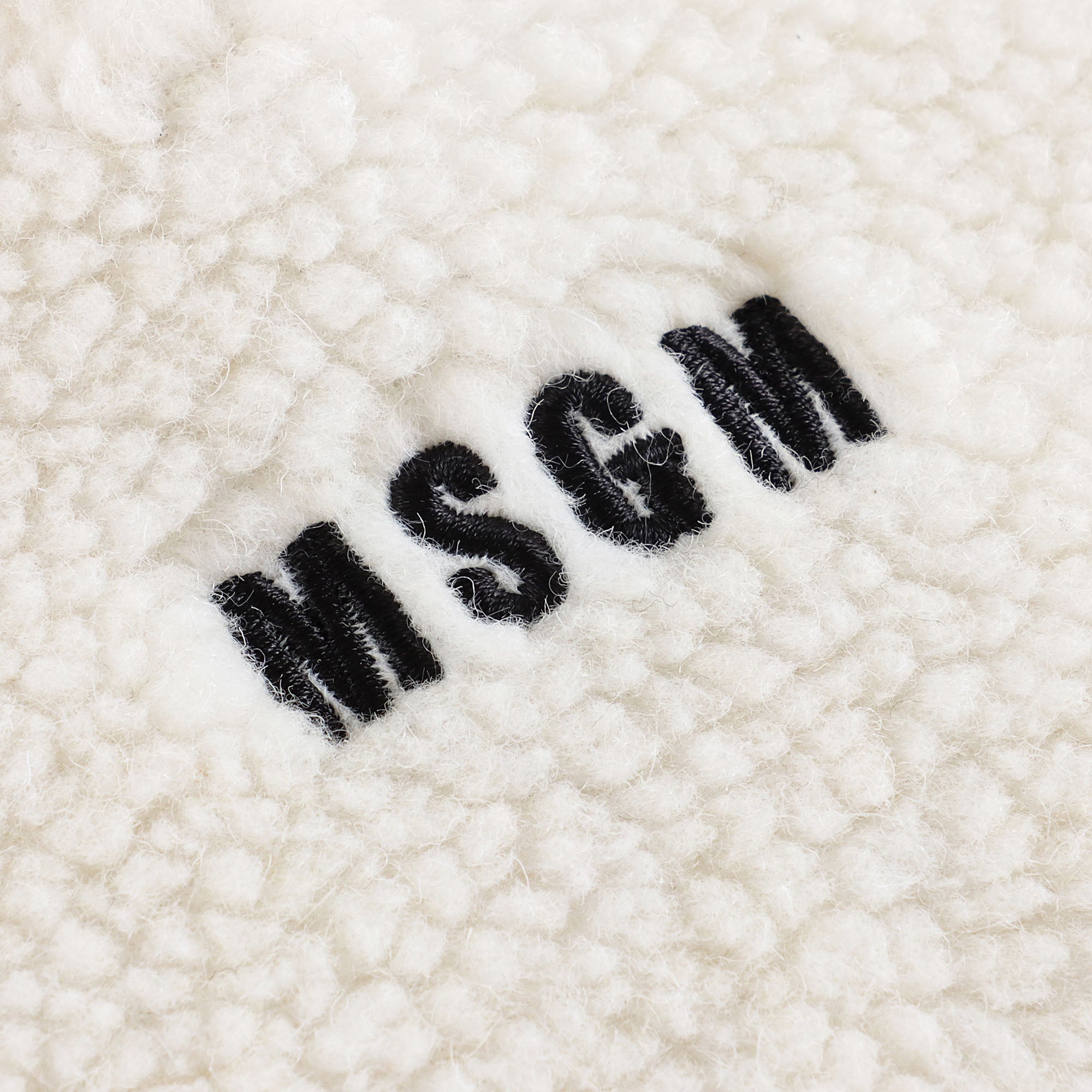 Boys & Girls White Logo Fleece Sweatshirt