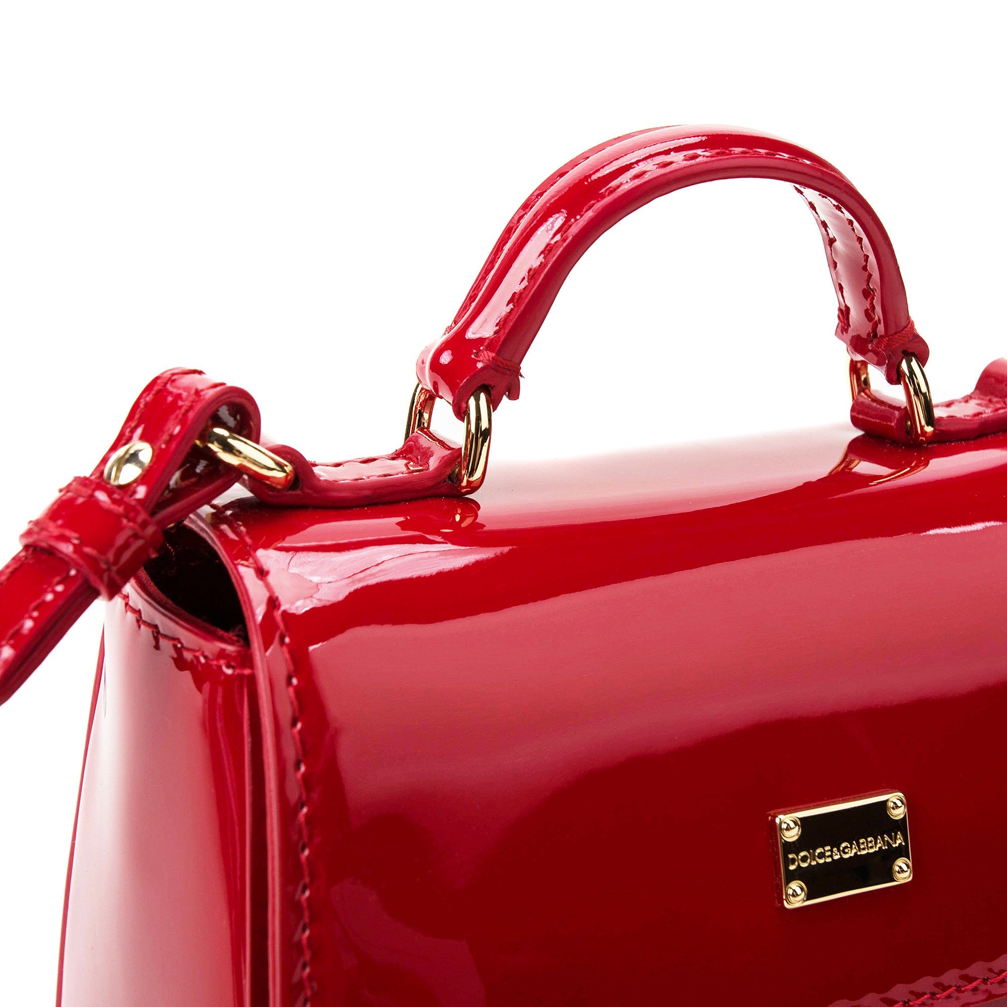 Girls Red Calf Bag