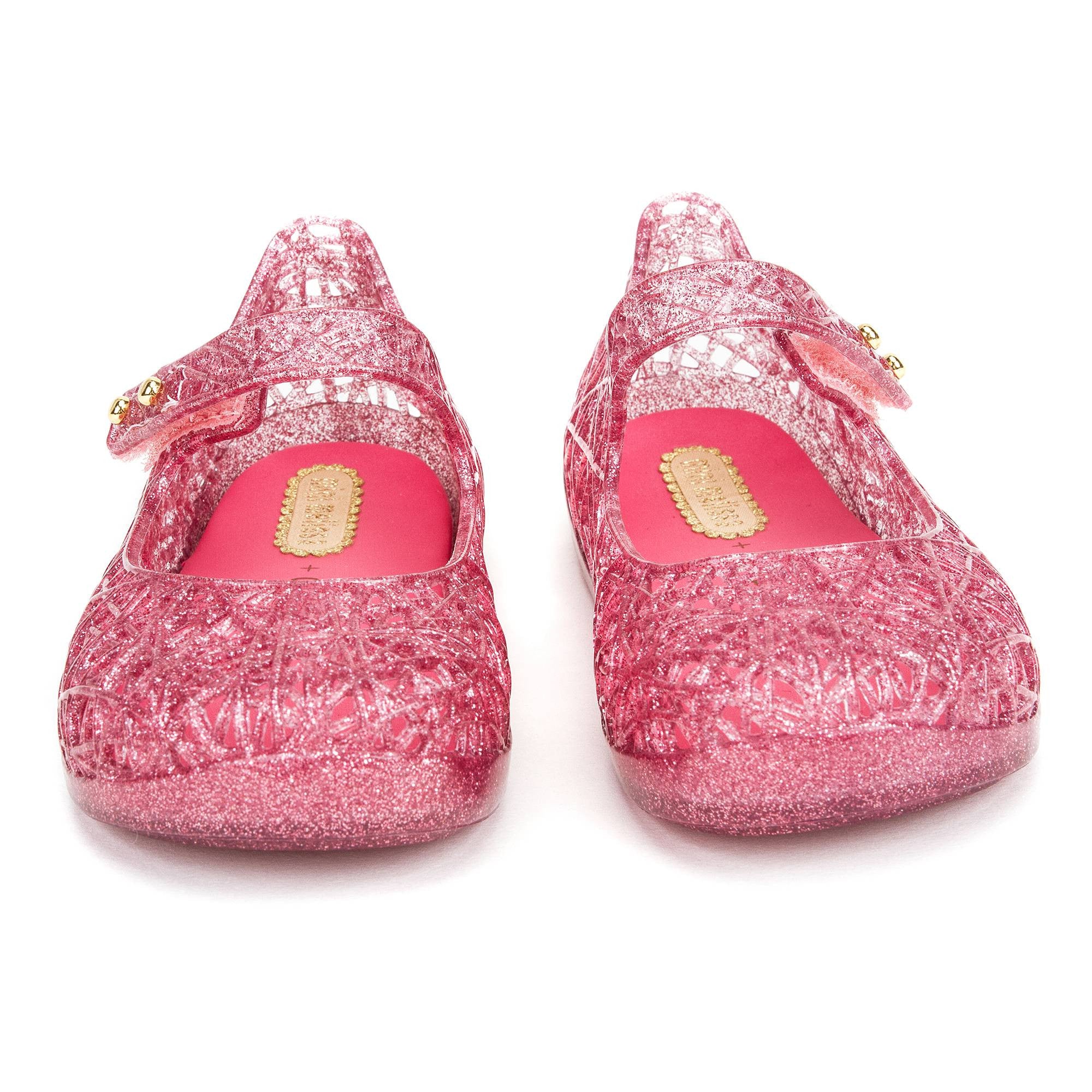 Girls Pink Nest Jelly Shoes