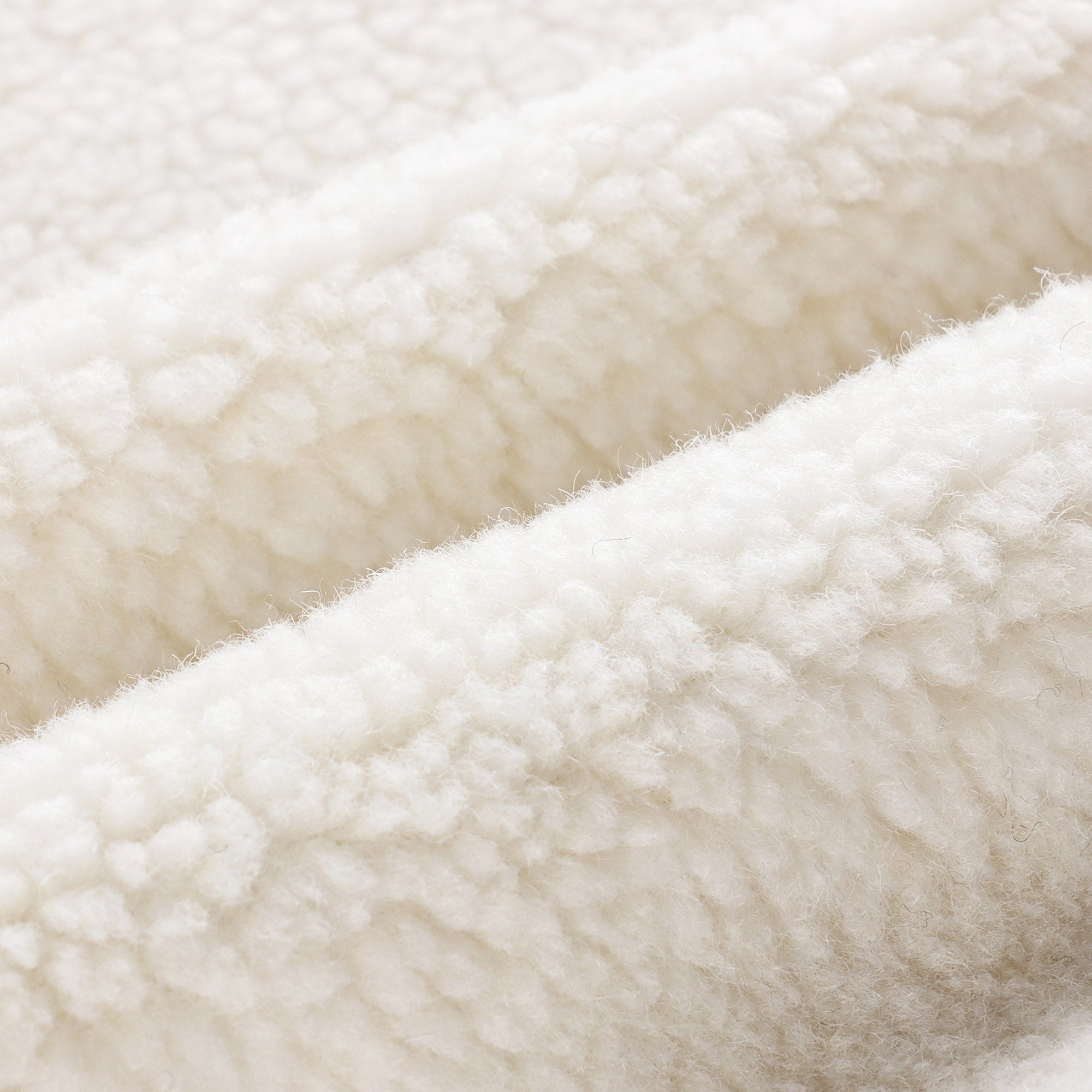 Boys & Girls White Logo Fleece Sweatshirt