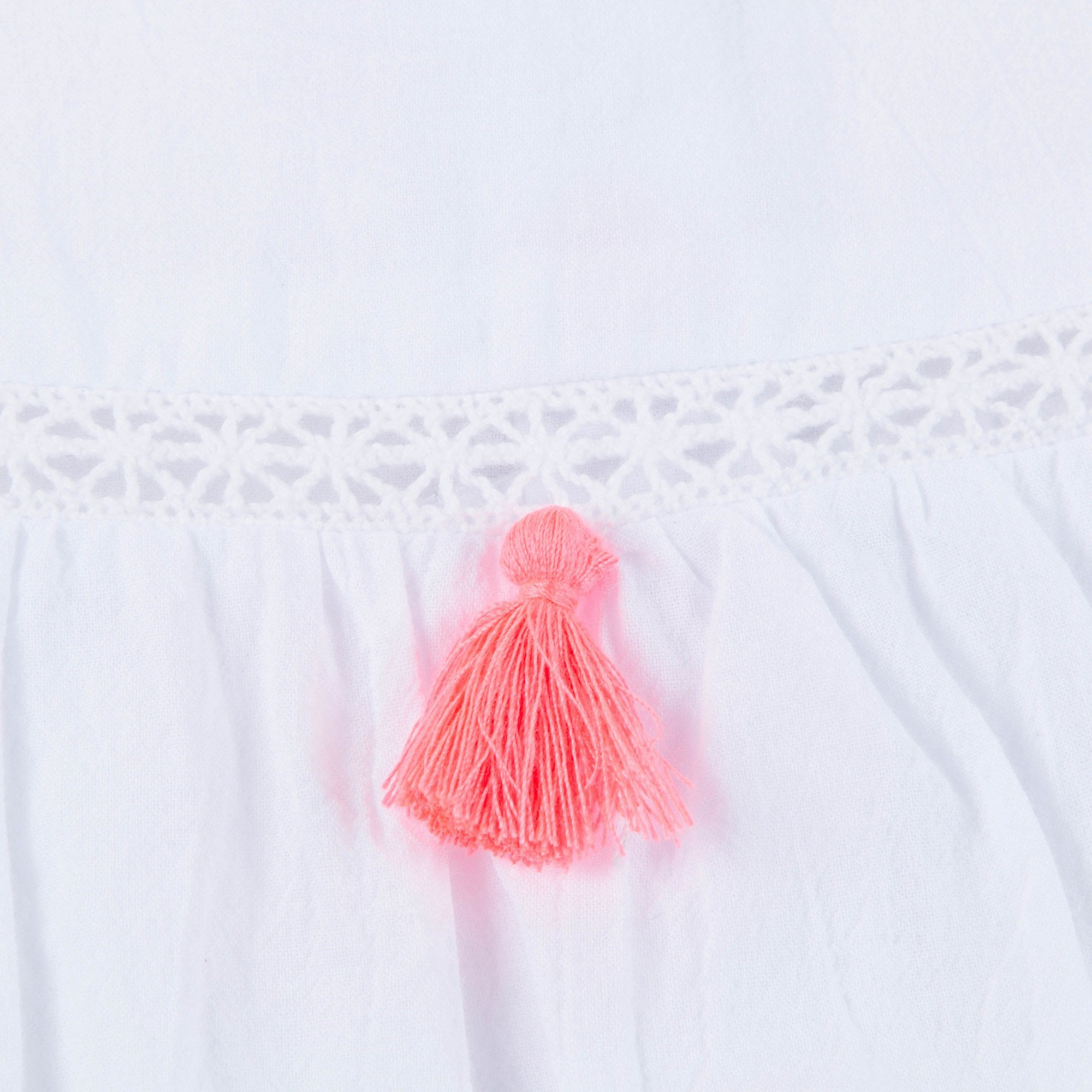 Girls White "Midnight" Pyjama