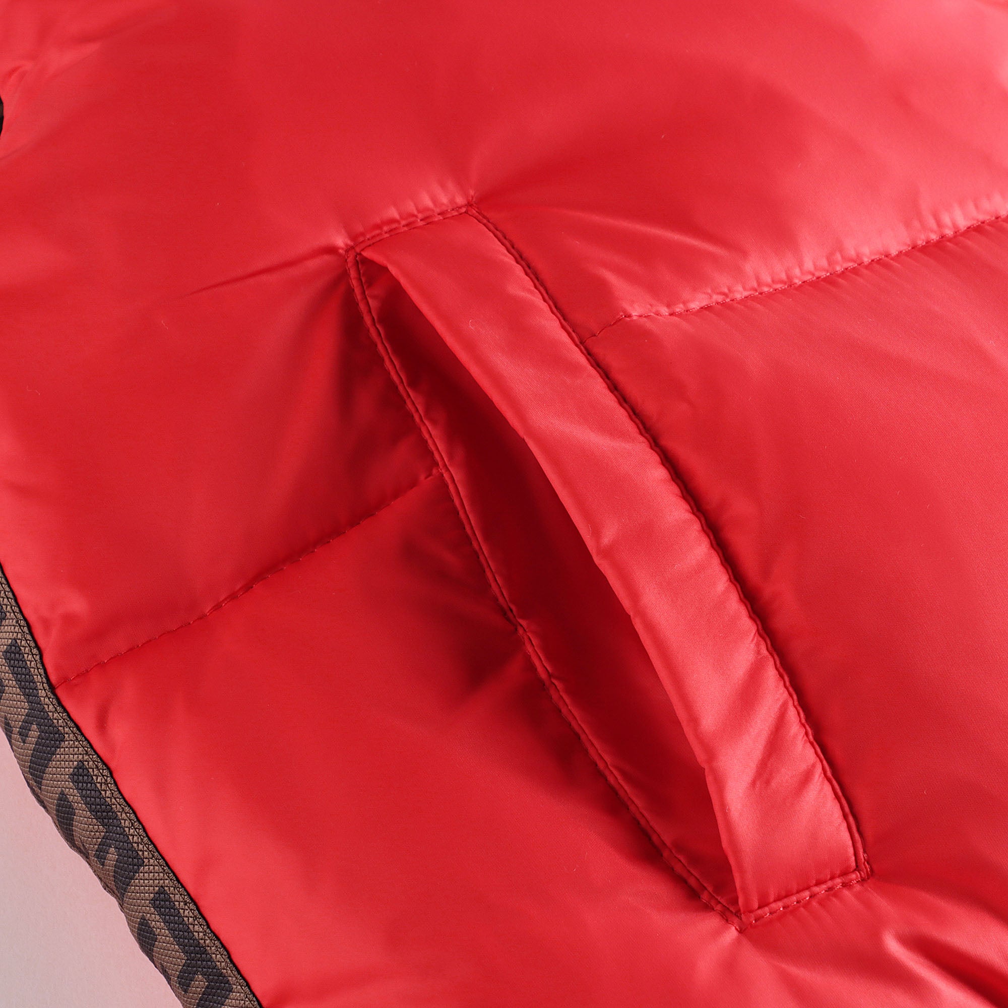 Boys & Girls Red Reversible Padded Down Gilet