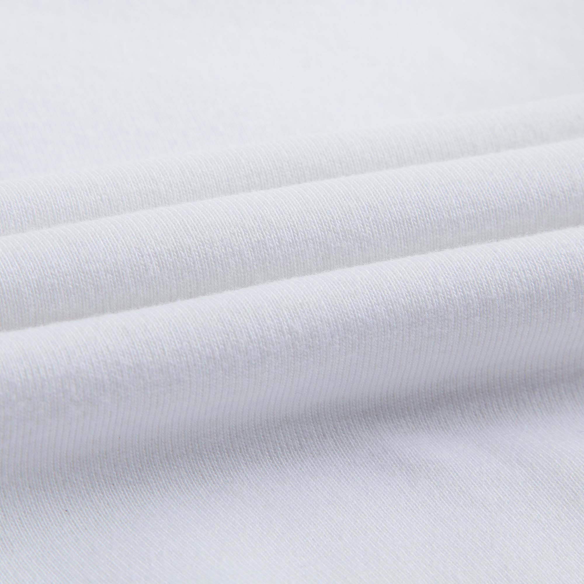 Baby White Check Cotton Three-piece Gift Set With Pocket