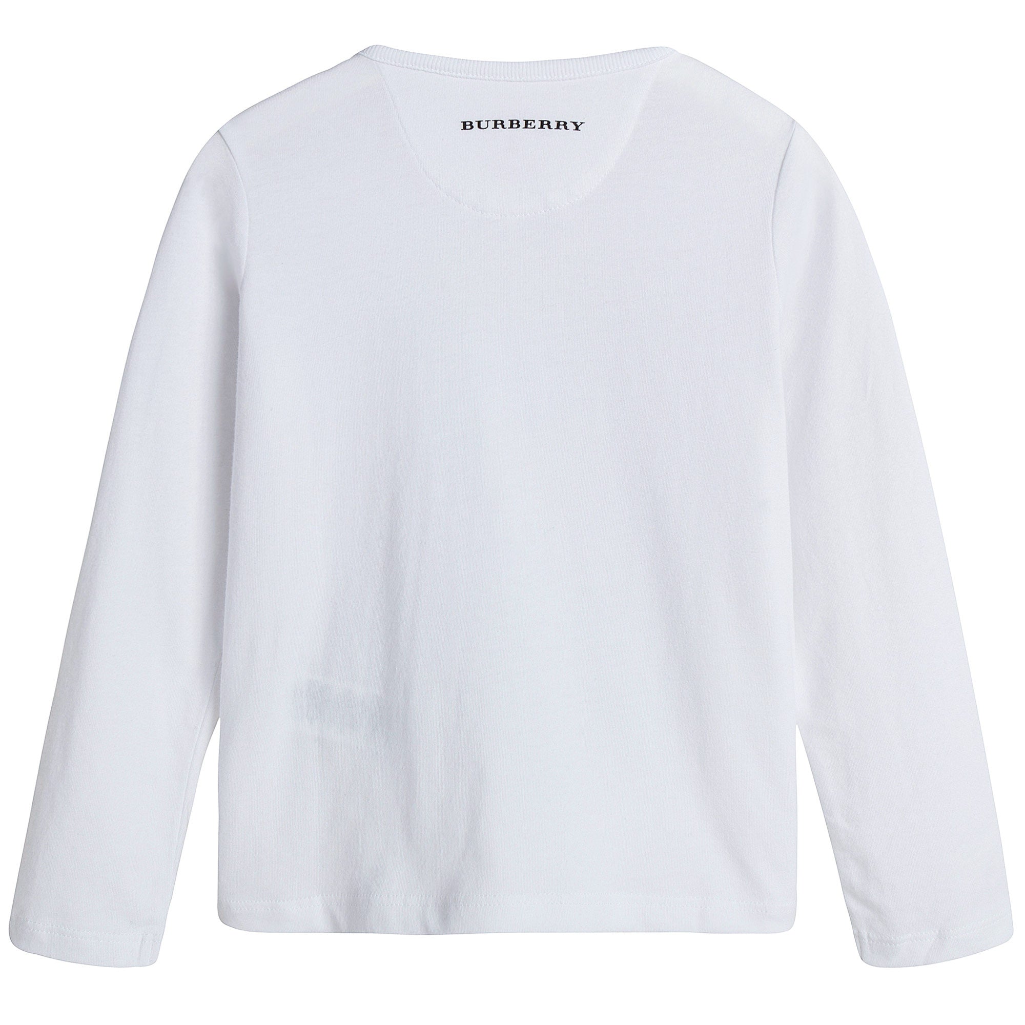 Girls White T-shirt With Bear Pattern - CÉMAROSE | Children's Fashion Store - 2