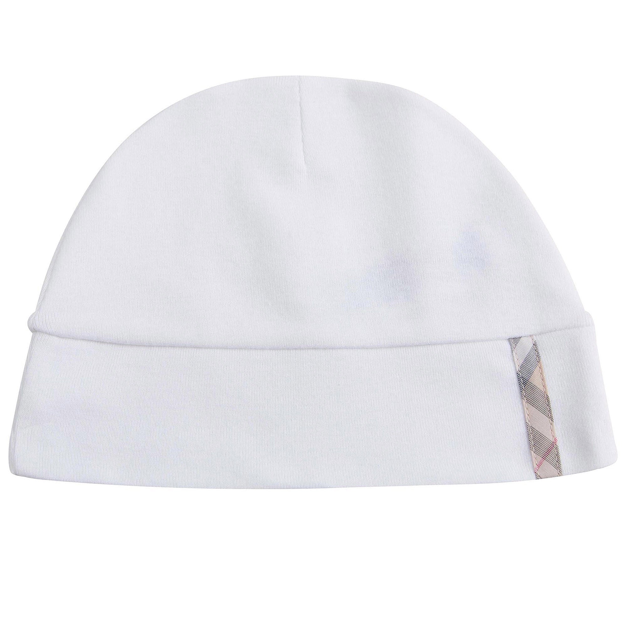 Baby White Boxed Gift Set With Bodysuit, Hat & Bib - CÉMAROSE | Children's Fashion Store - 6