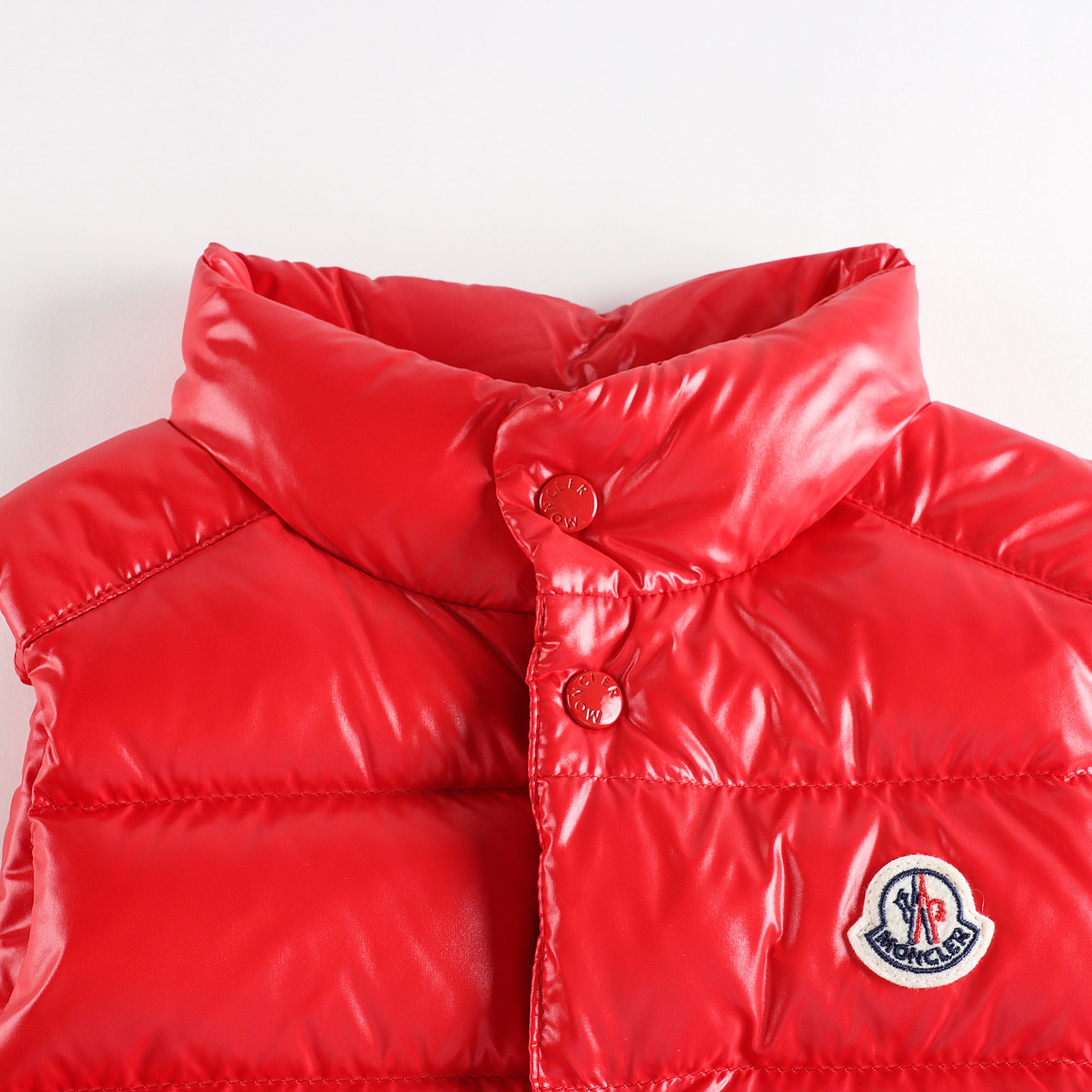 Boys & Girls Red "BERNARD" Padded Down Gilet