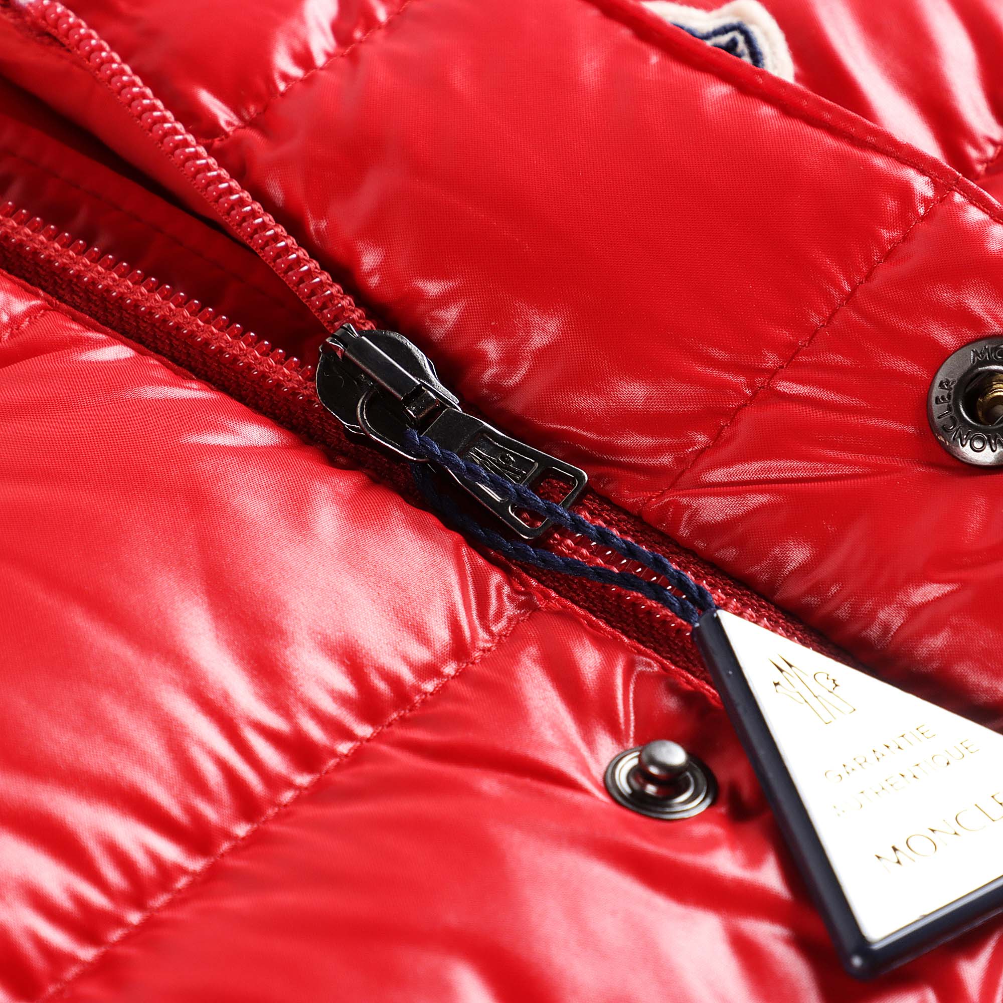 Boys & Girls Red "BERNARD" Padded Down Gilet