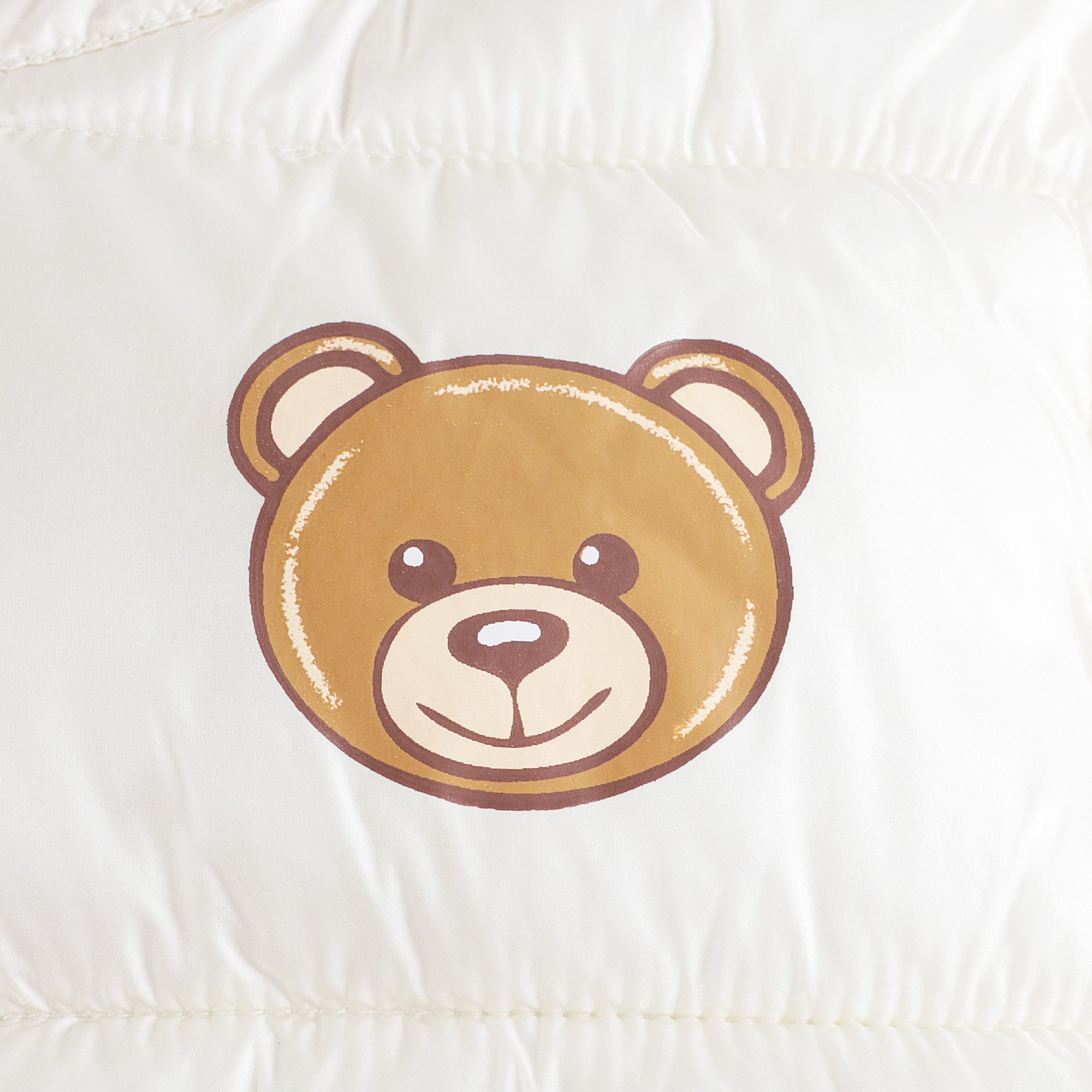 Boys & Girls White Padded Gilet