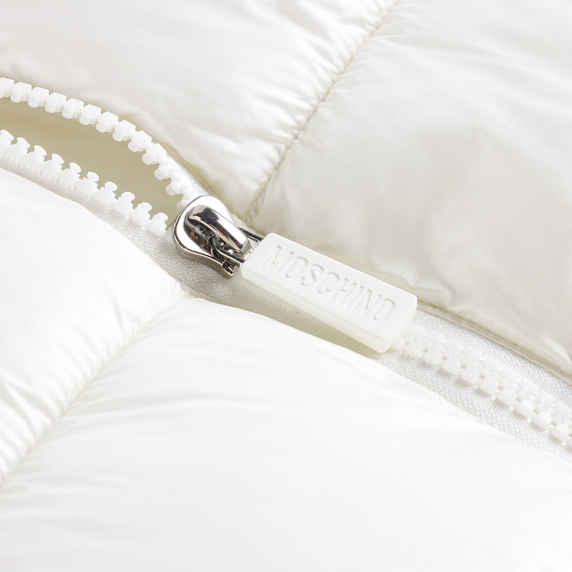 Boys & Girls White Padded Gilet