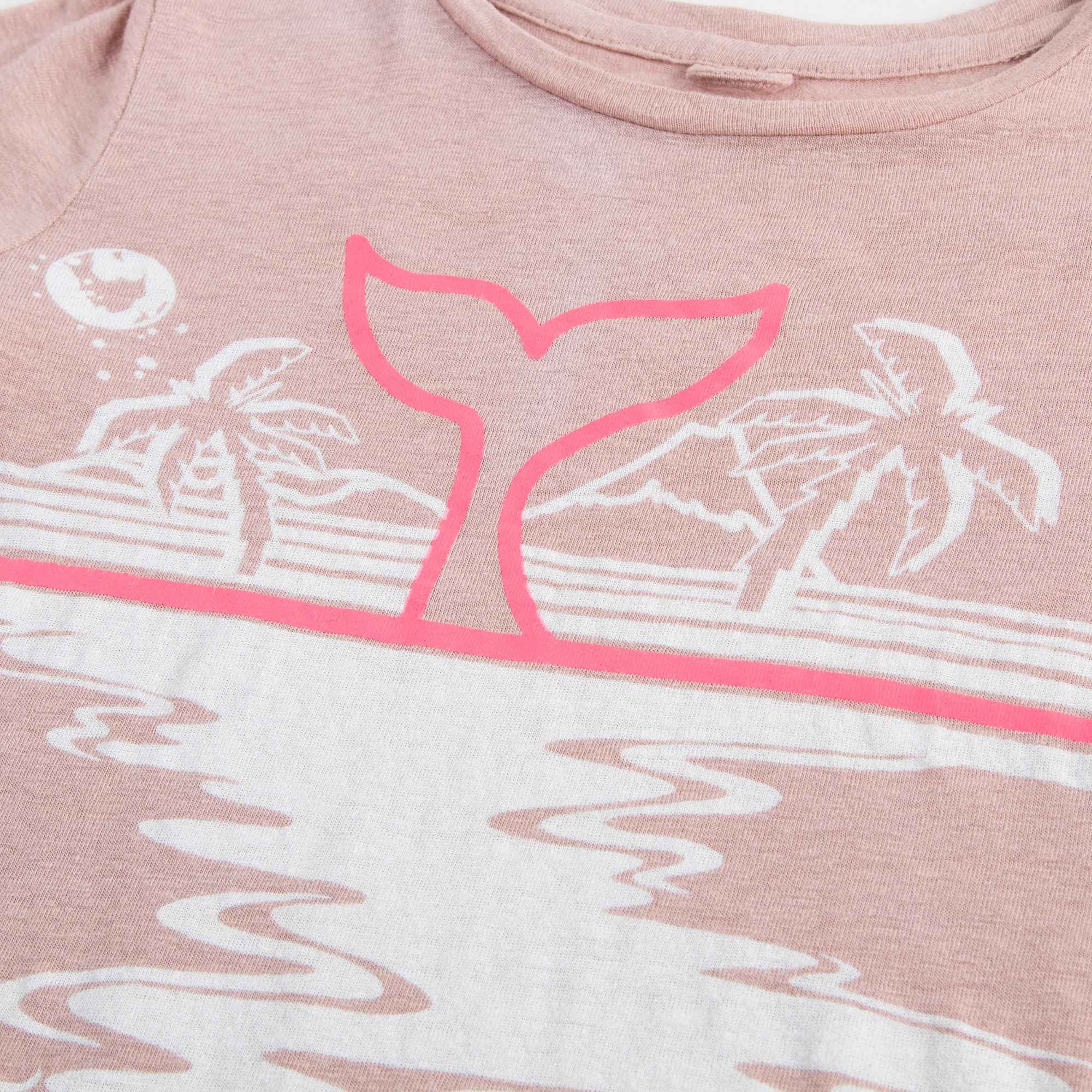 Girls Dusty Rose T-shirt