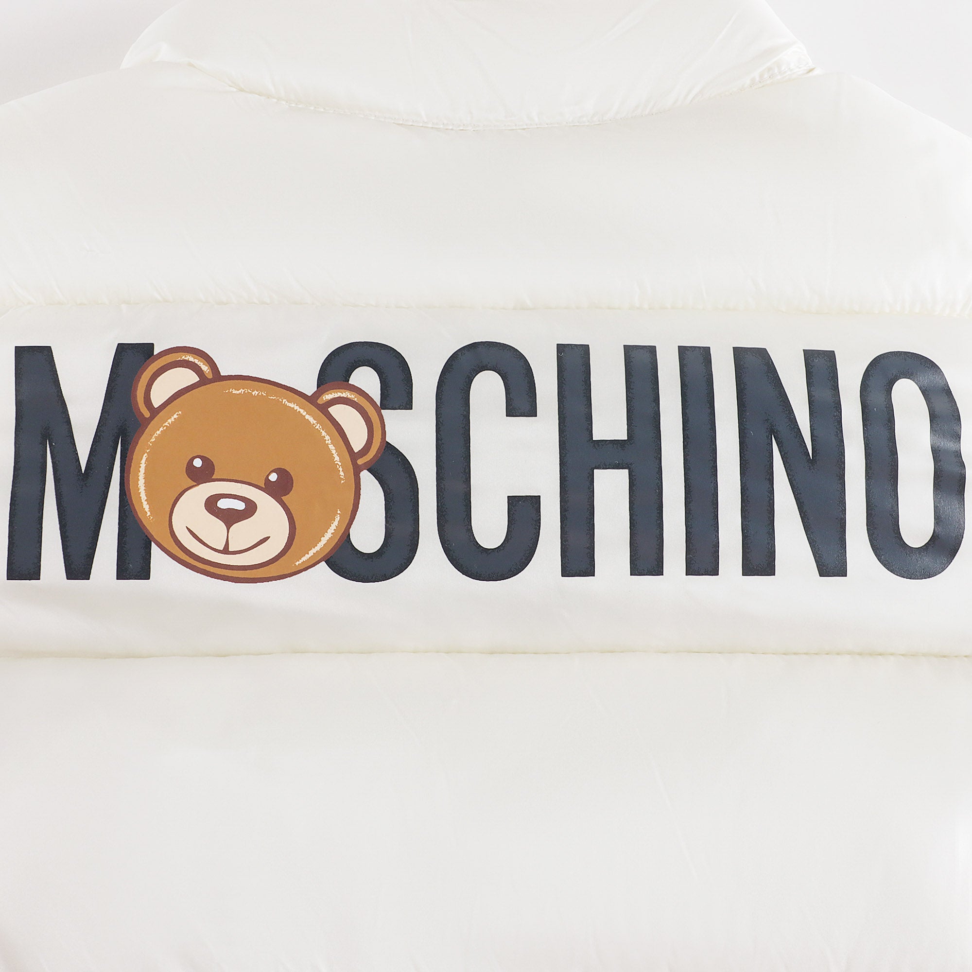 Boys & Girls White Padded Gilet