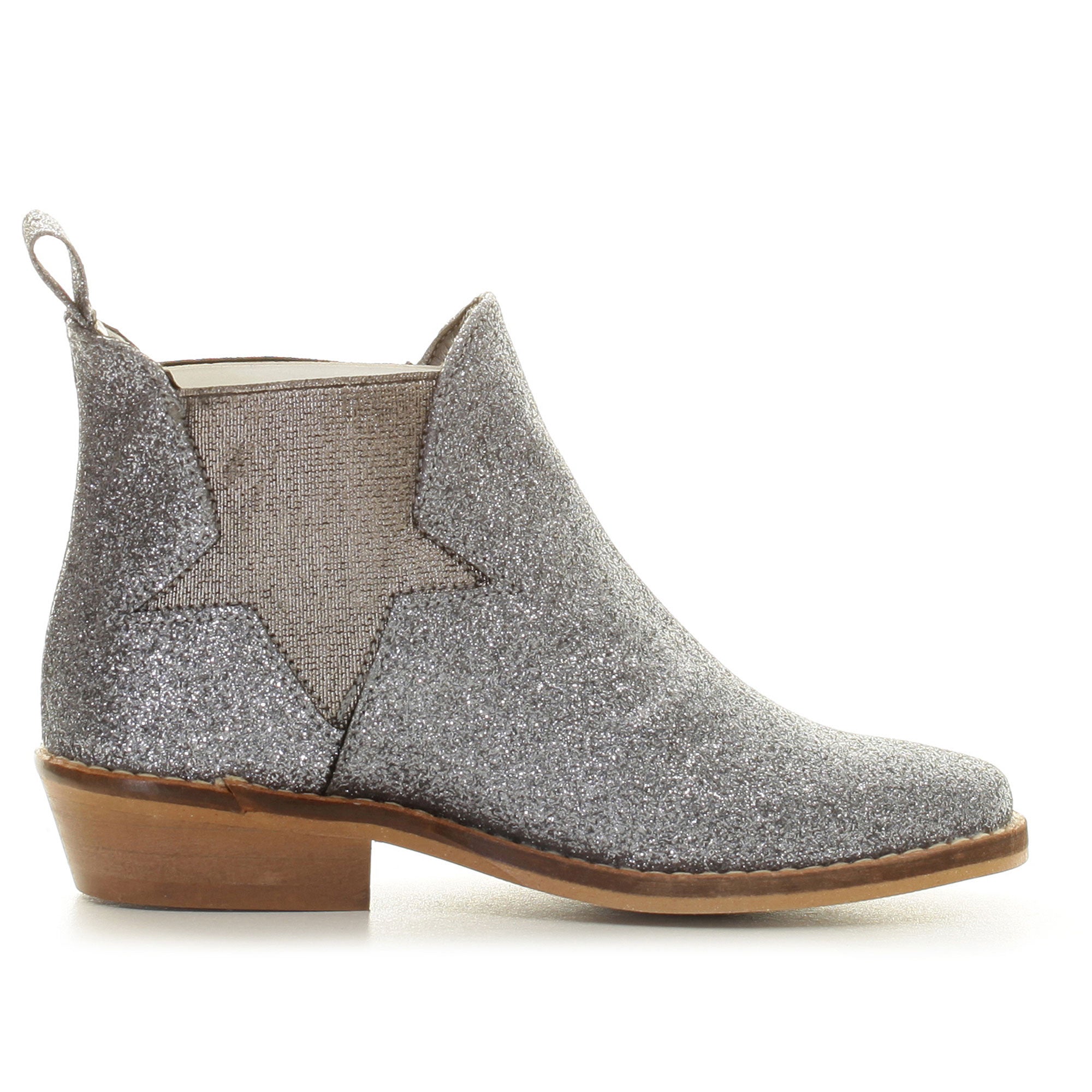 Girls Dark Grey Star Trims 'Lily' Boot - CÉMAROSE | Children's Fashion Store - 7