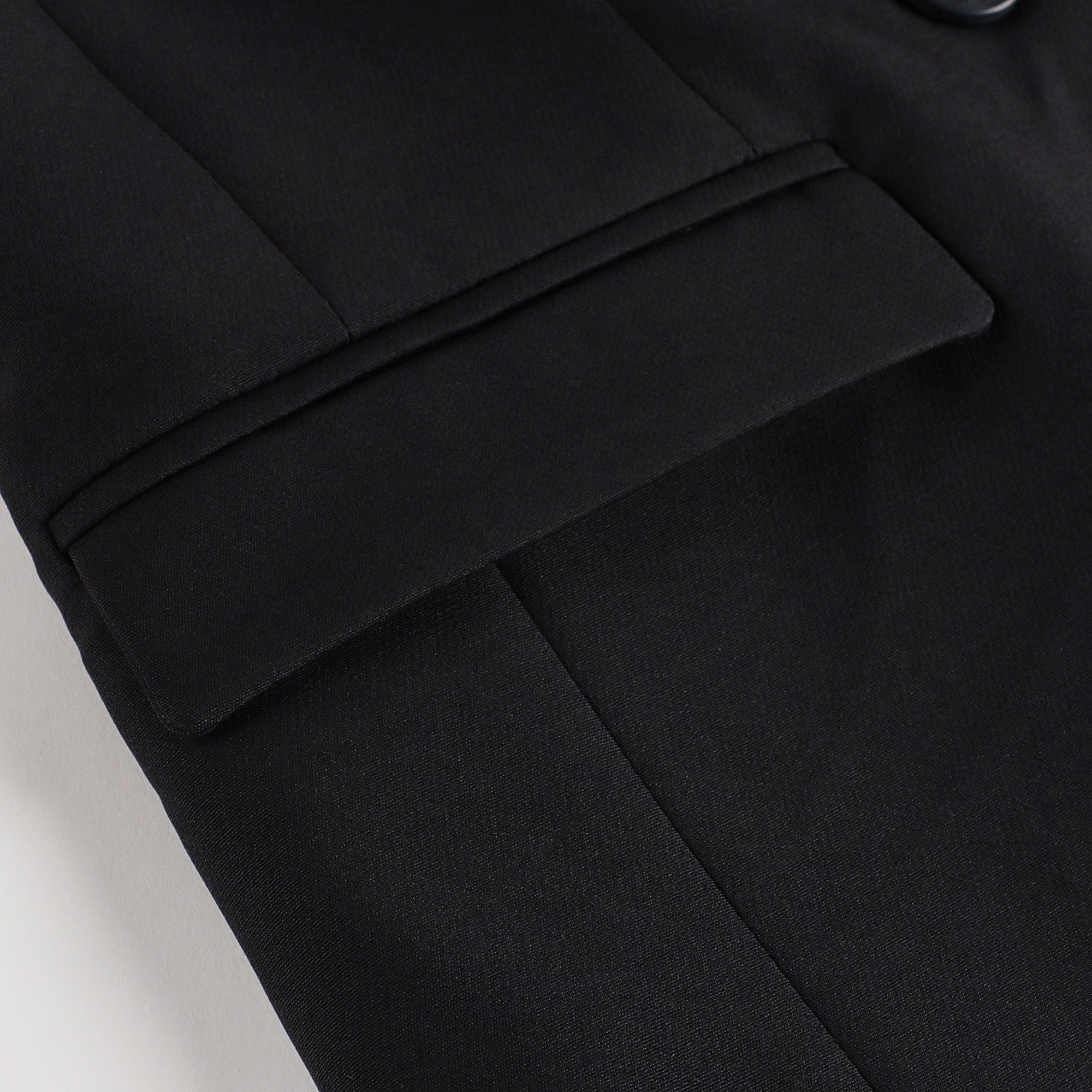 Girls Black Suit Coat