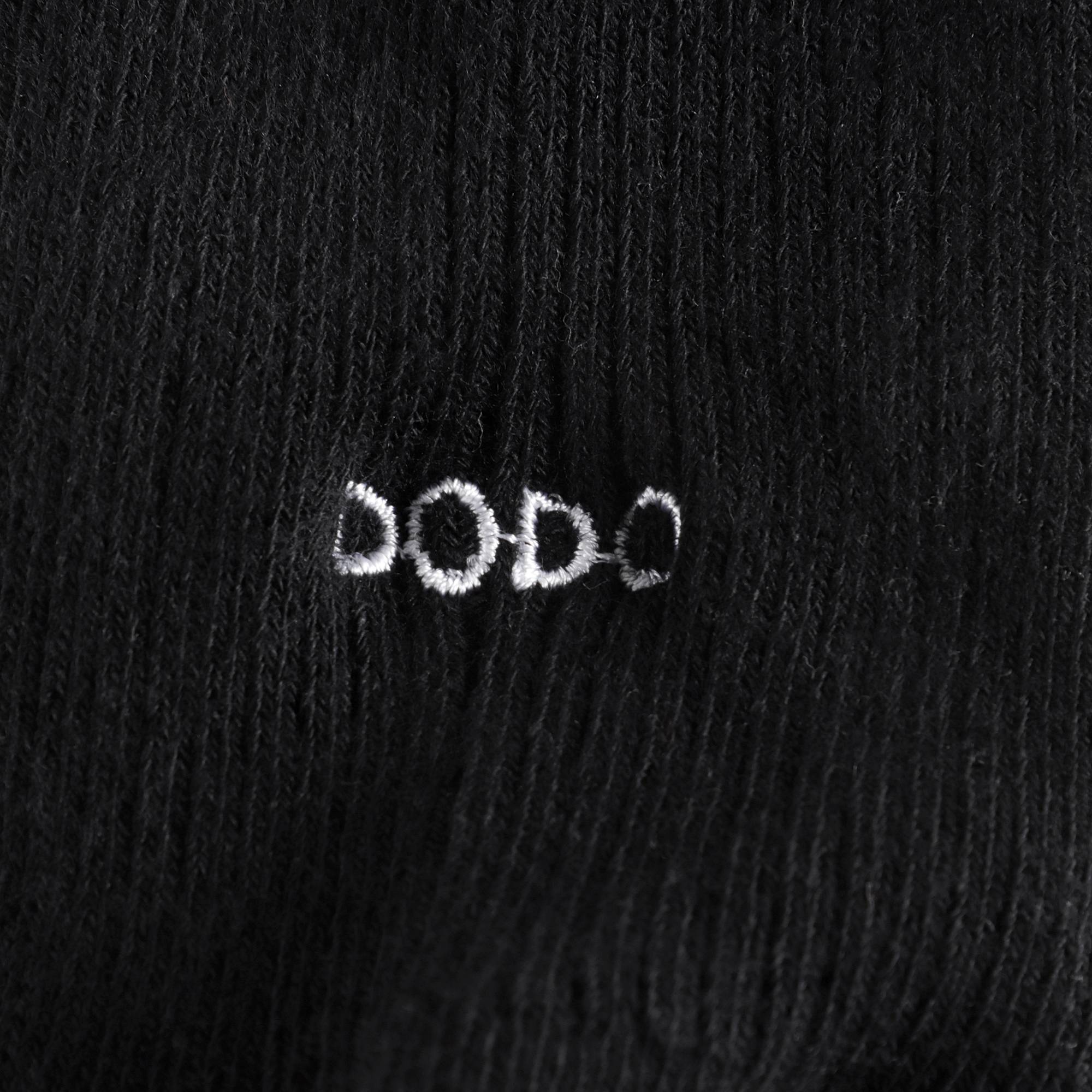 儿童黑色Logo短袜