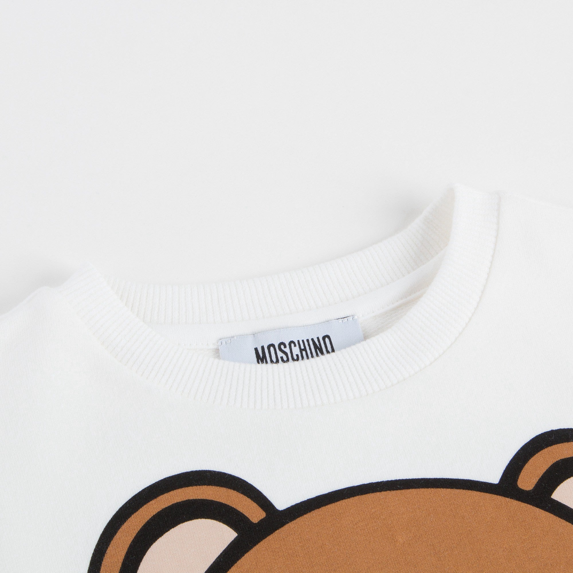 Girls Ivory Teddy Sweatshirt