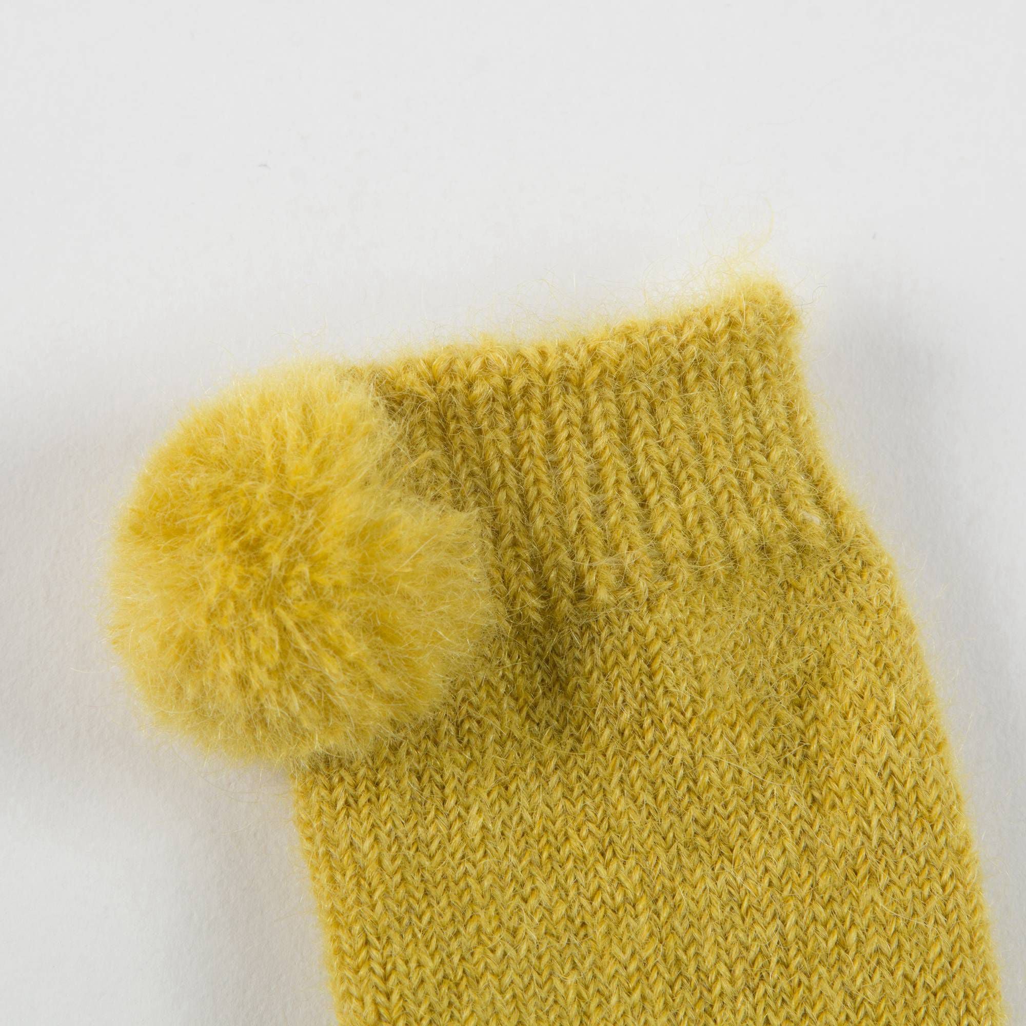 Girls Yellow "Poppy" Socks
