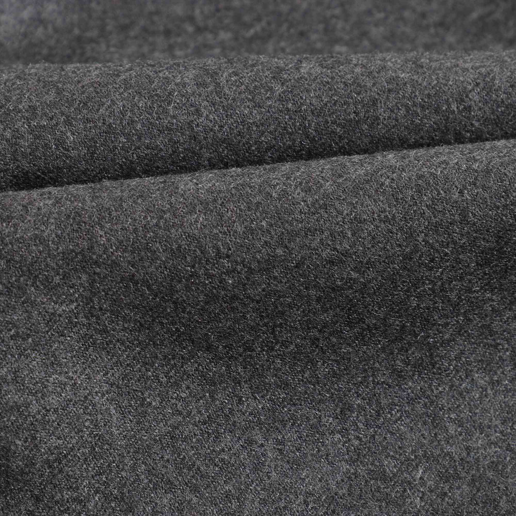 Girls Grey Pleated Wool Skirt
