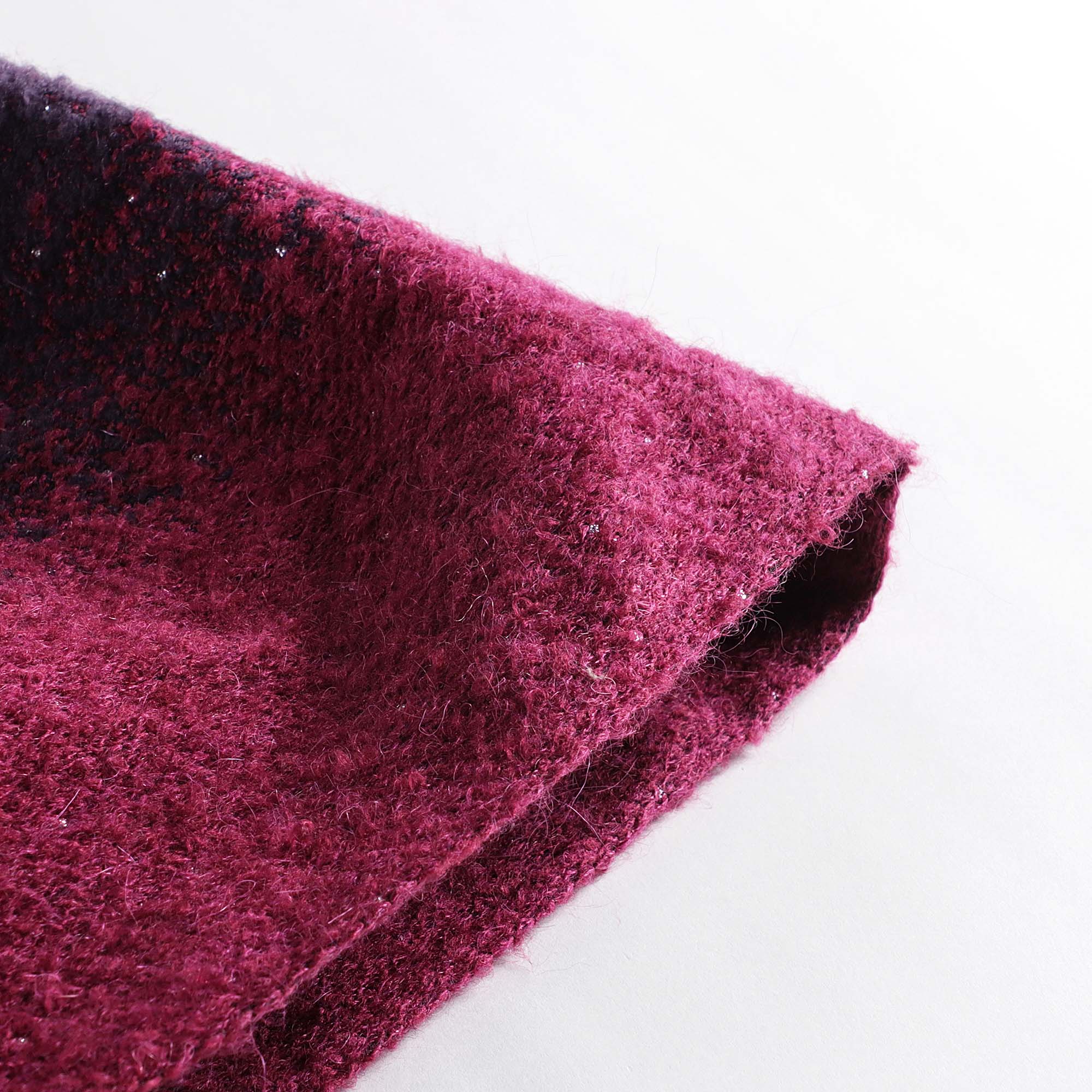 Girls Wine Red Glitter Dress