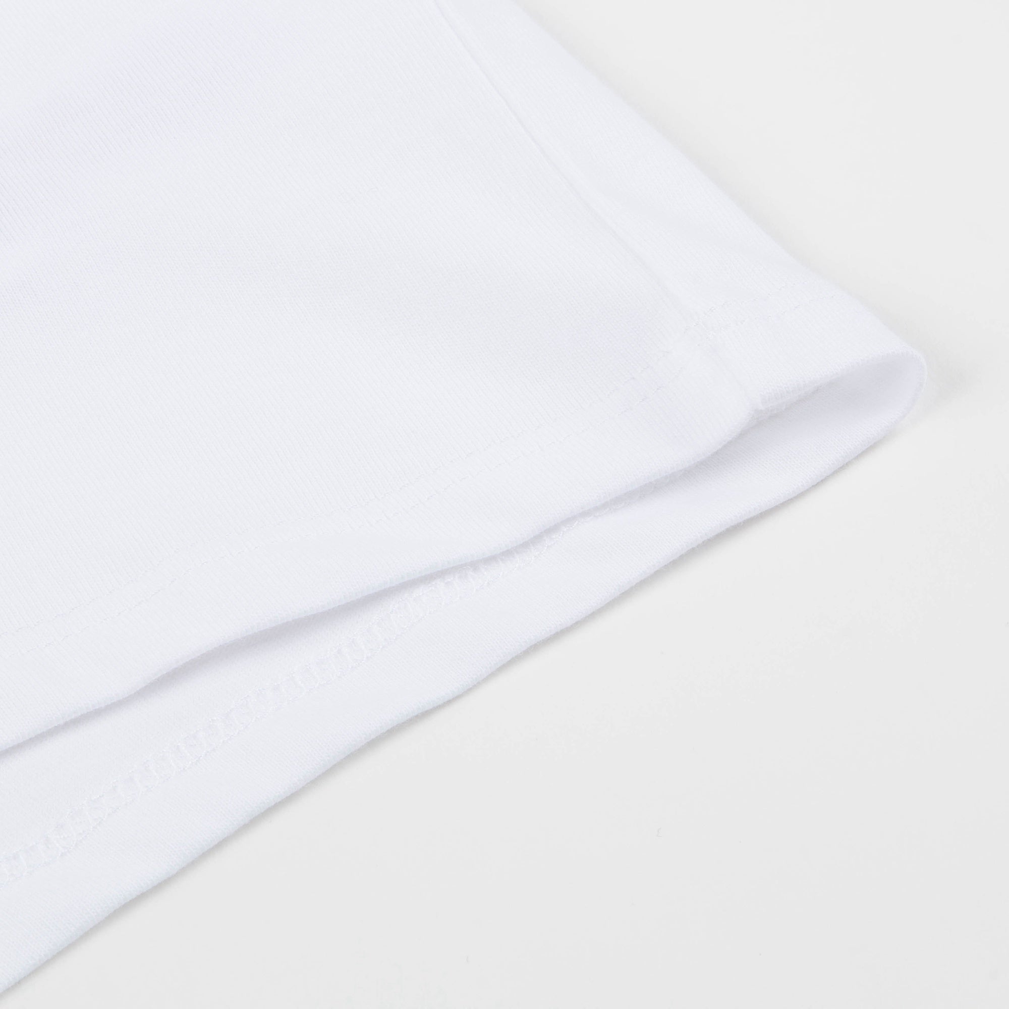 Baby Boys White Cotton T-shirt