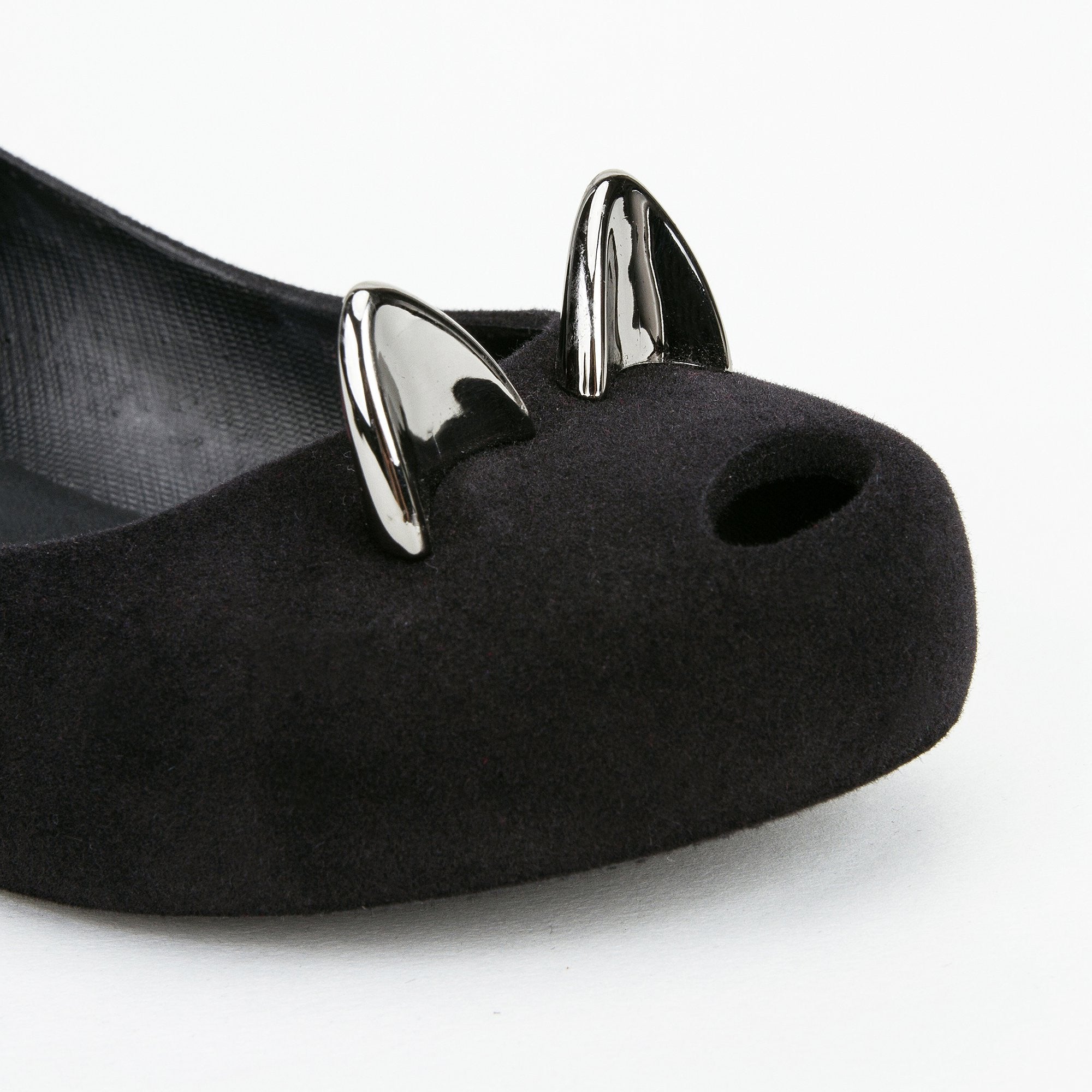 Girls Black Cat Shoes