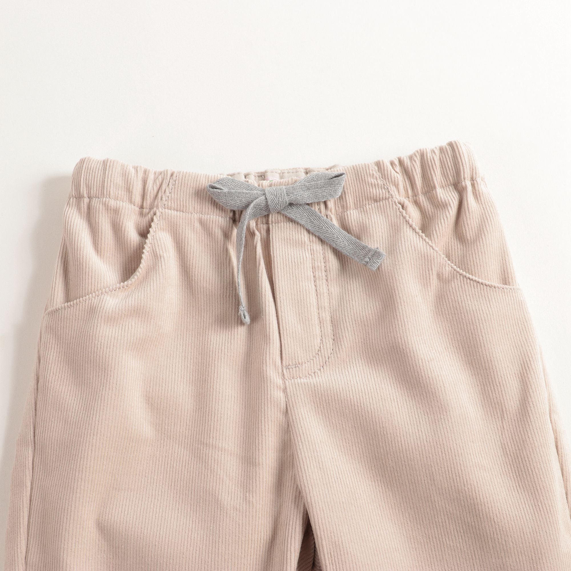 女小童米黄色裤子