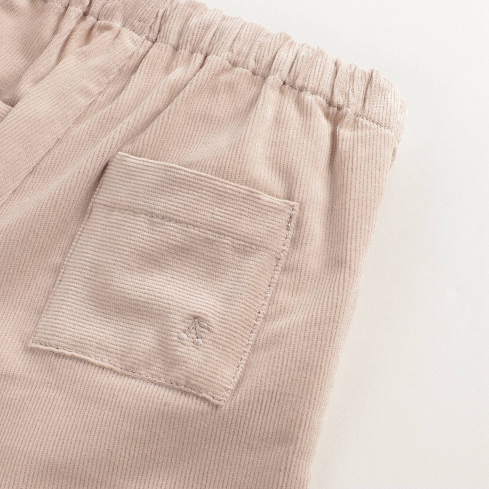 女小童米黄色裤子