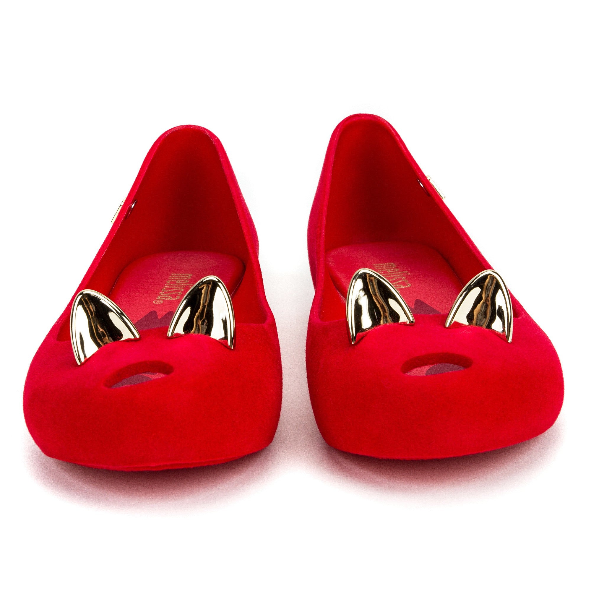 Girls Red Cat Shoes