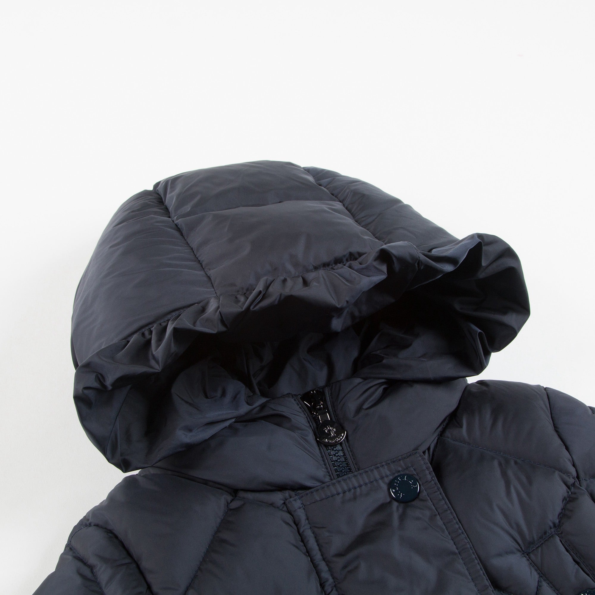 Girls  Navy  Blue  "Vauloge Giubbotto"  Coat