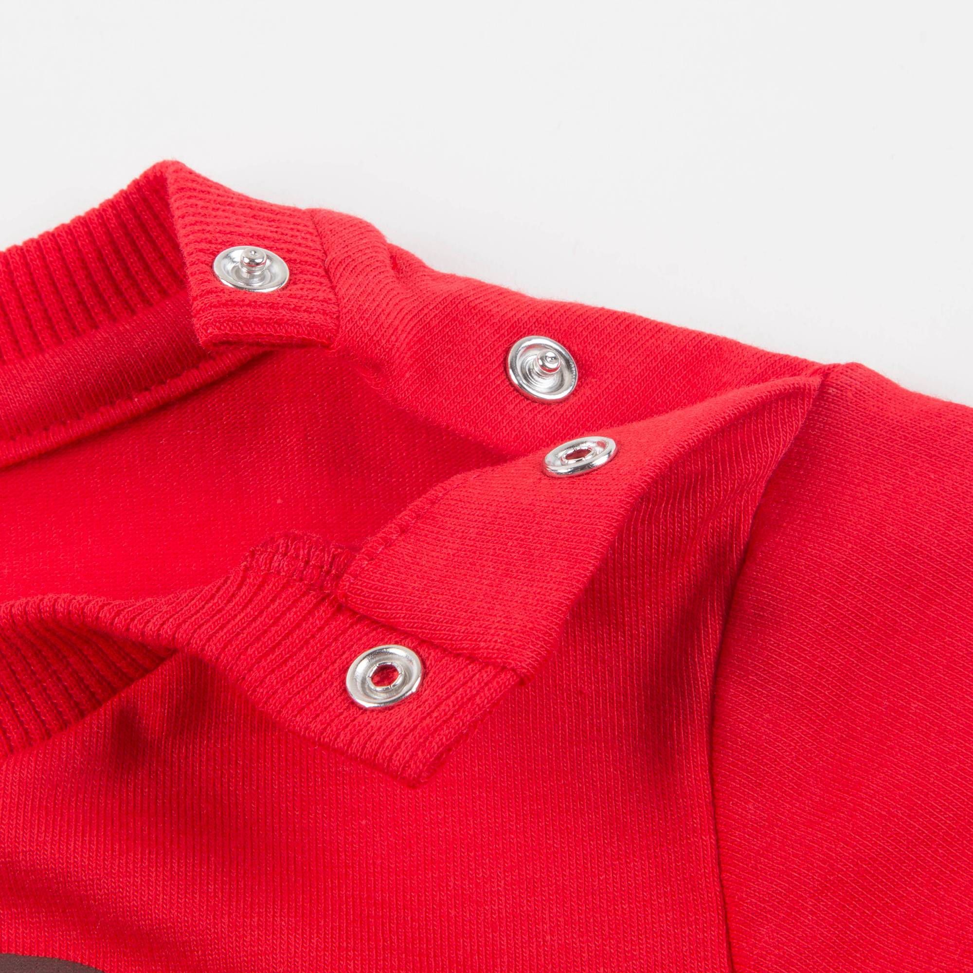 Baby Poppy Red Cotton T-shirt