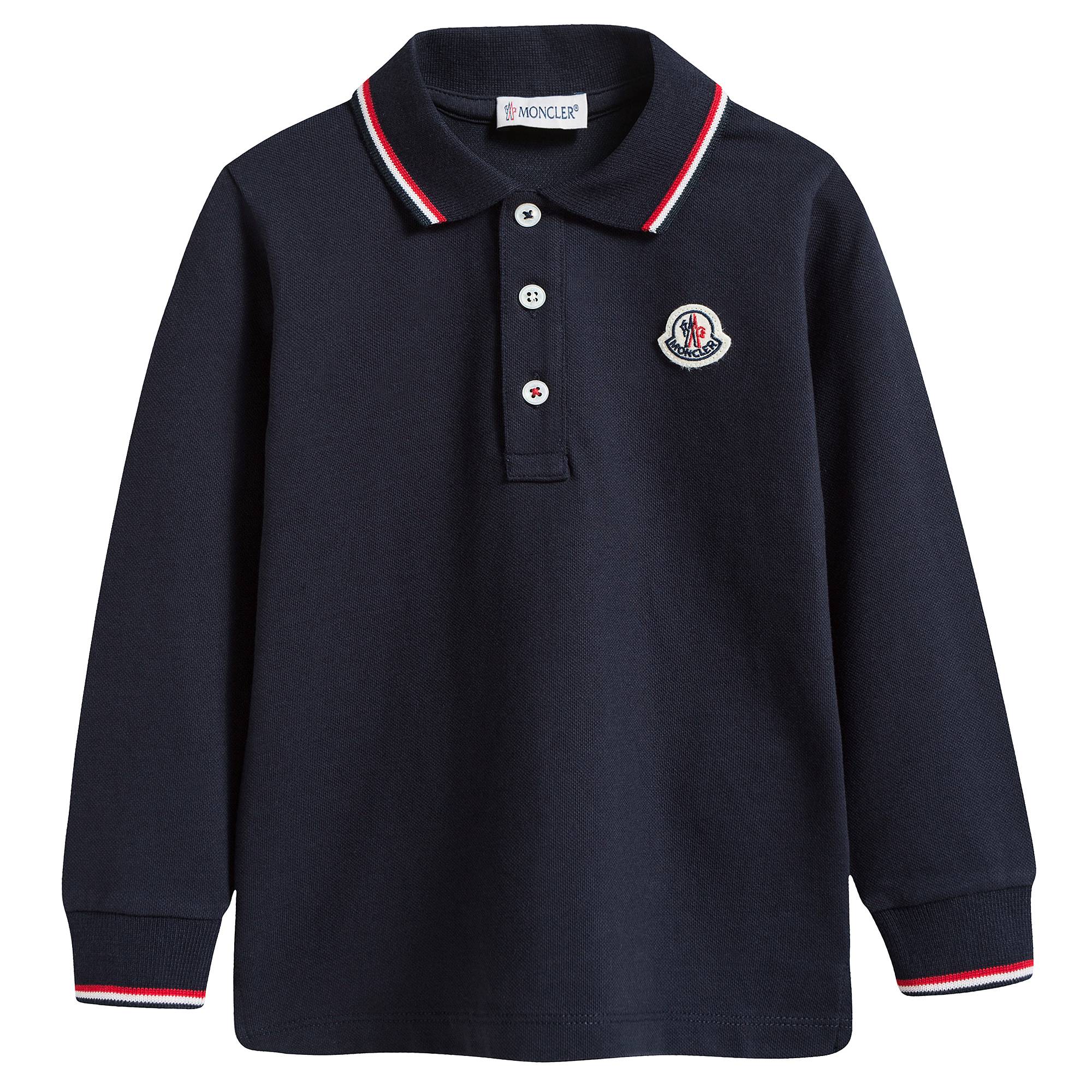 Baby Boys Navy Blue Polo Shirt