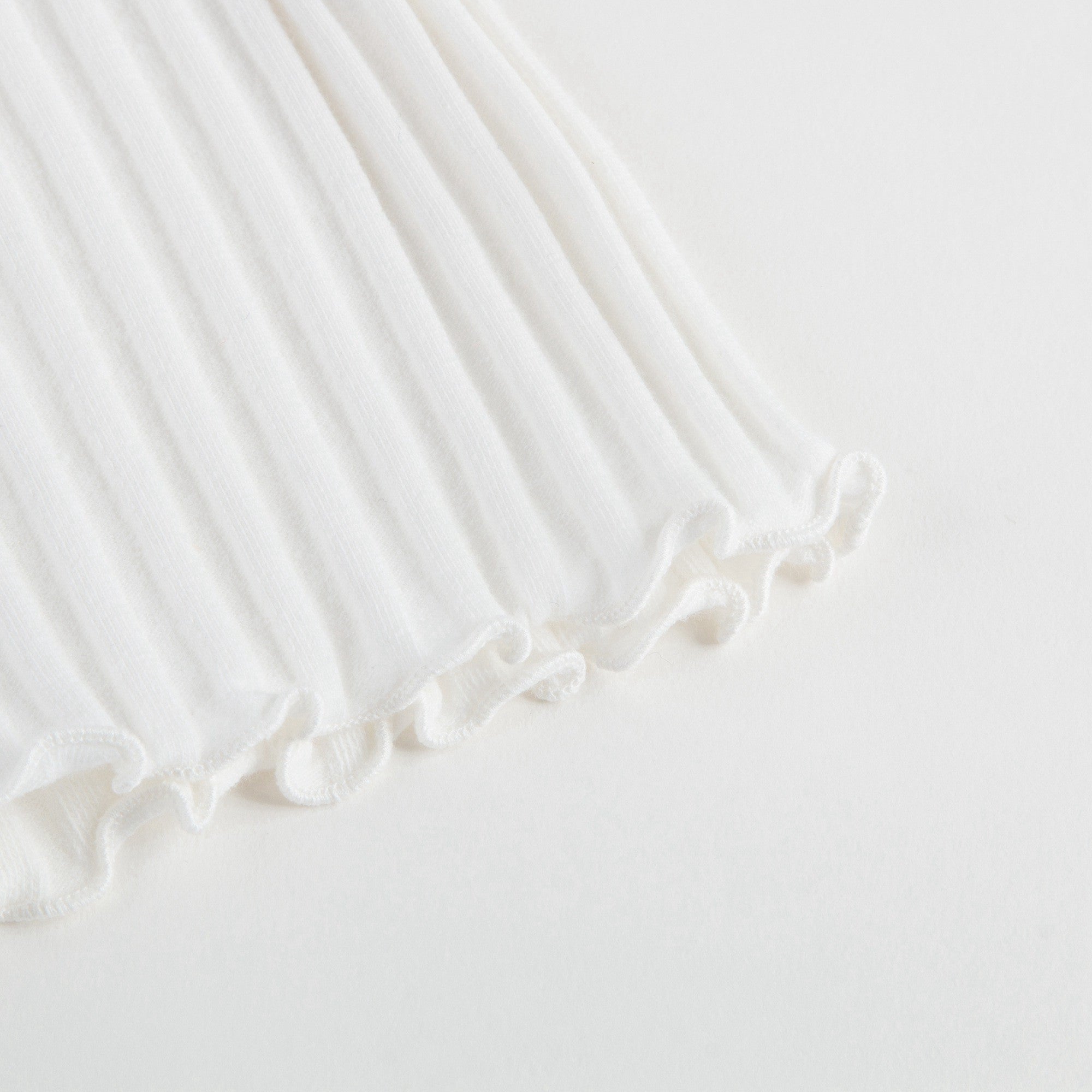 Girls Ivory Striped Top