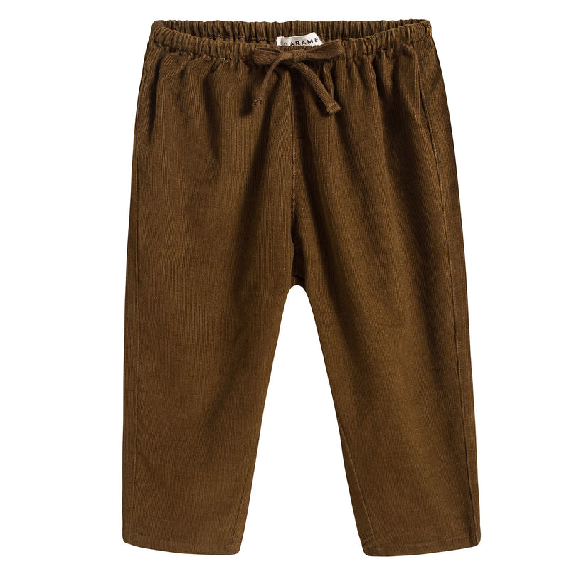 Baby Brown Cotton Trousers