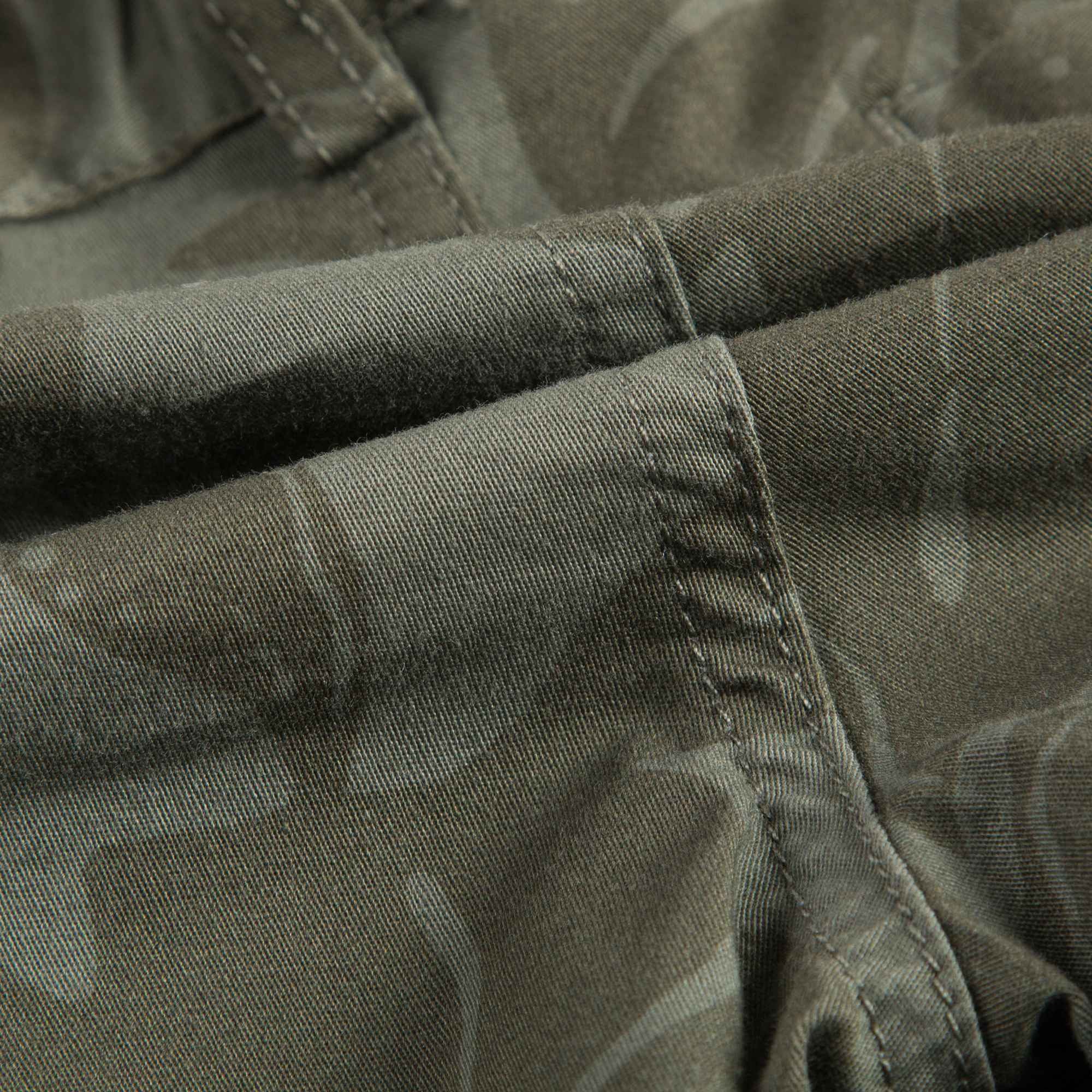 Boys Camouflage Green Shorts