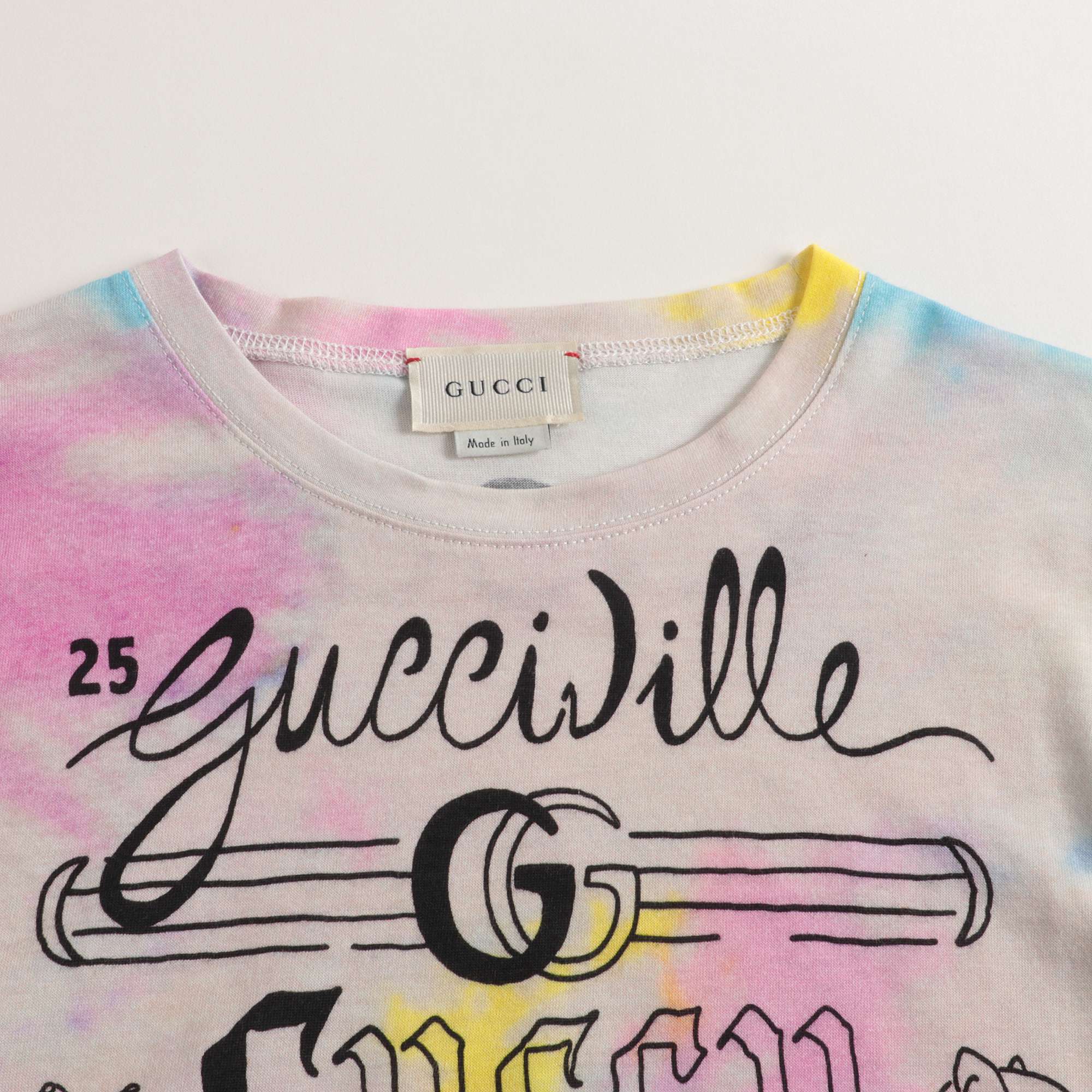 Girls Ivory Printing Cotton T-shirt