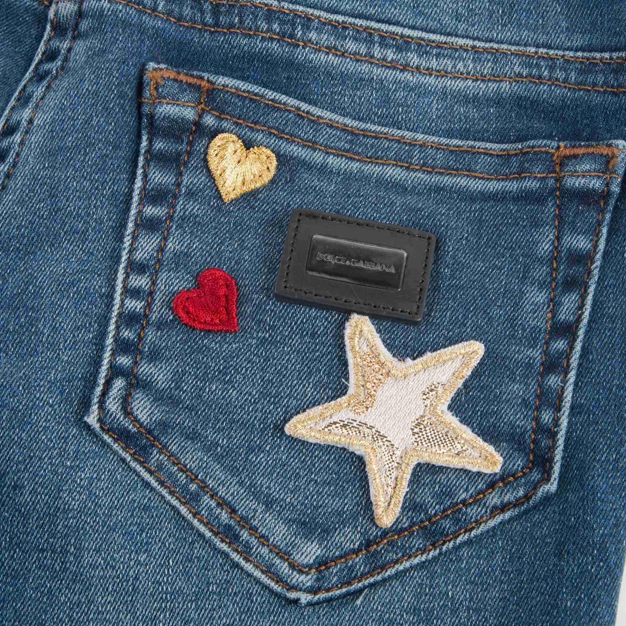 Girls Blue Denim Jeans